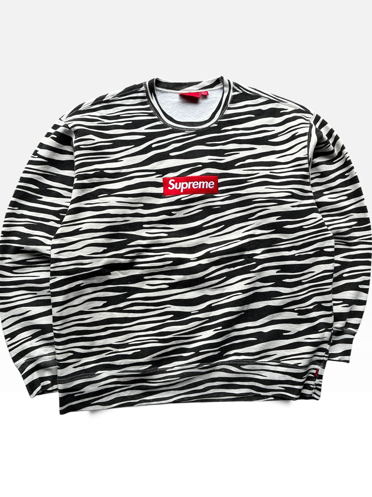 Supreme “FW22 ZEBRA” Crewneck (XL)