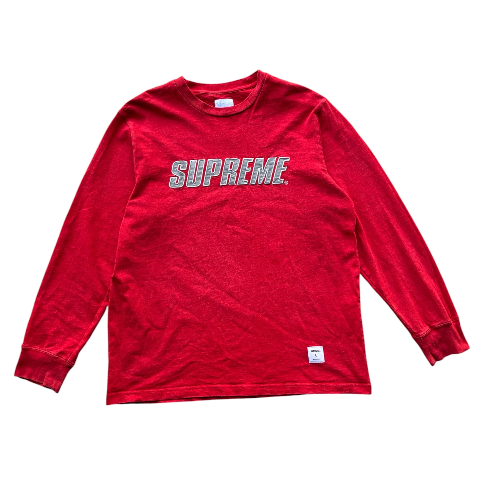 Supreme “REFLECTIVE” Long Sleeve (L)