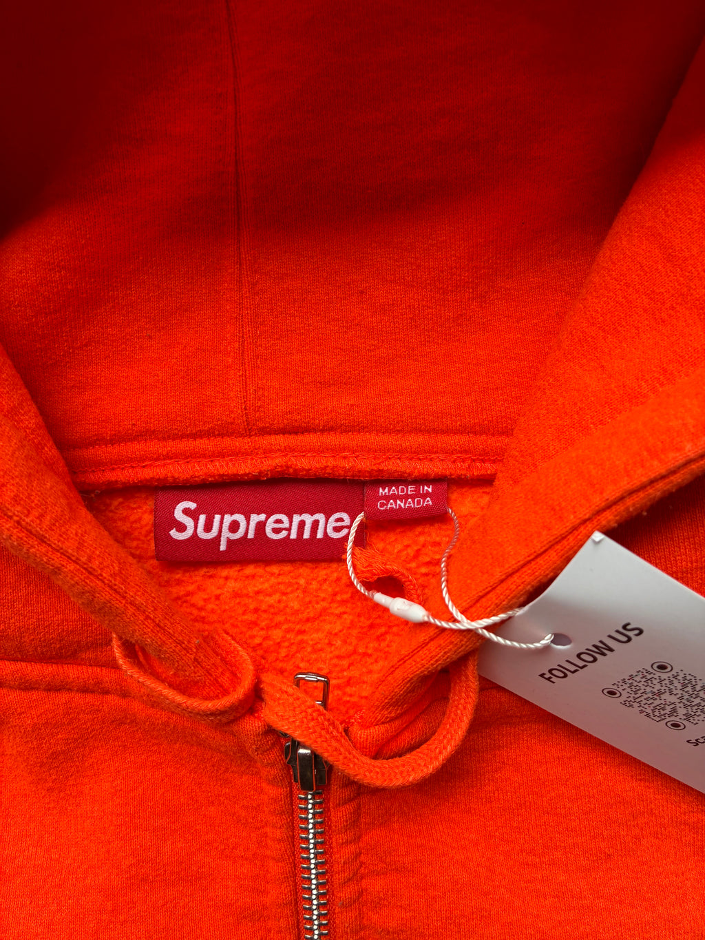 Supreme “S LOGO” Zip Up Hoodie (M)