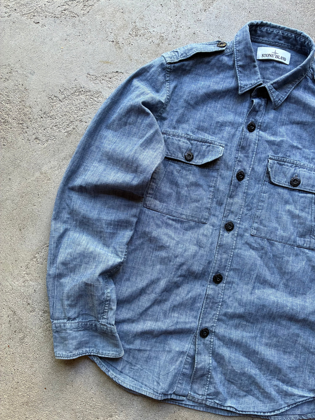 Stone island overshirt (M)