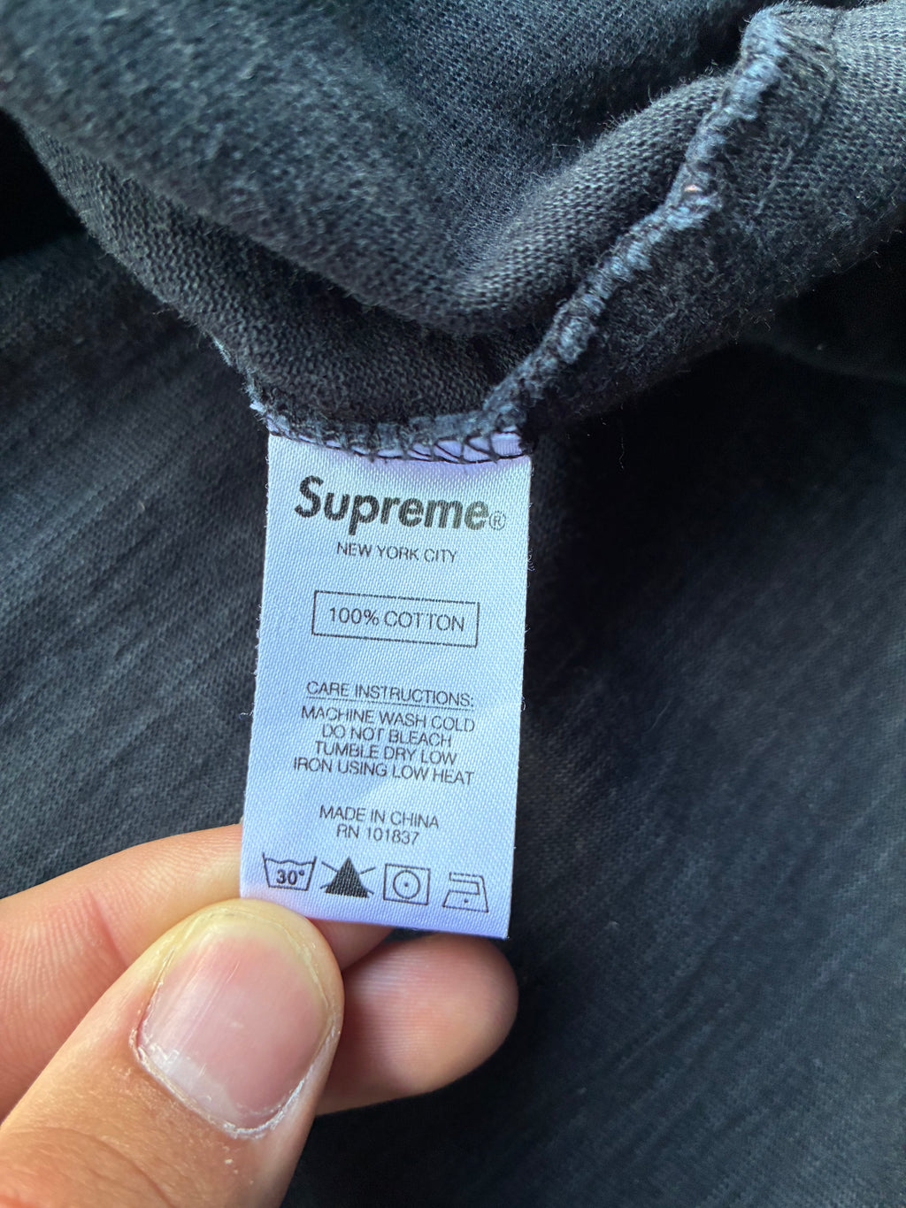 Supreme “STAR LOGO S/S” Tee (L)