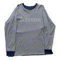 Supreme “STRIPED LOGO” Long Sleeve (M)