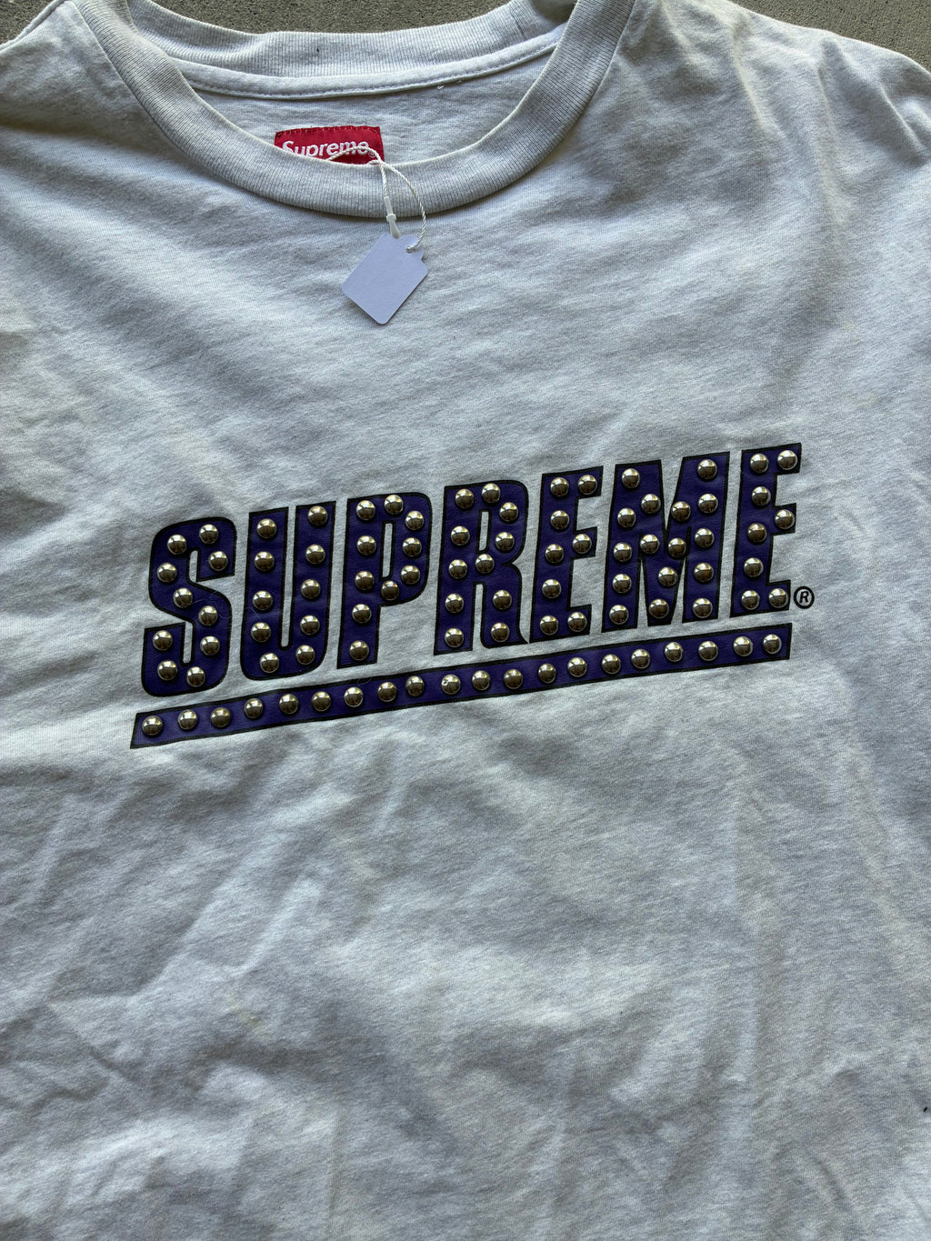 Supreme “STUDDED” Long Sleeve (XL)