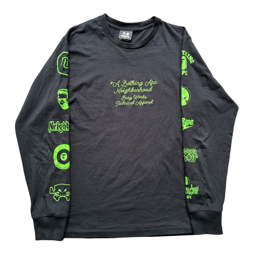 Bape x Neighborhood Long Sleeve (S)