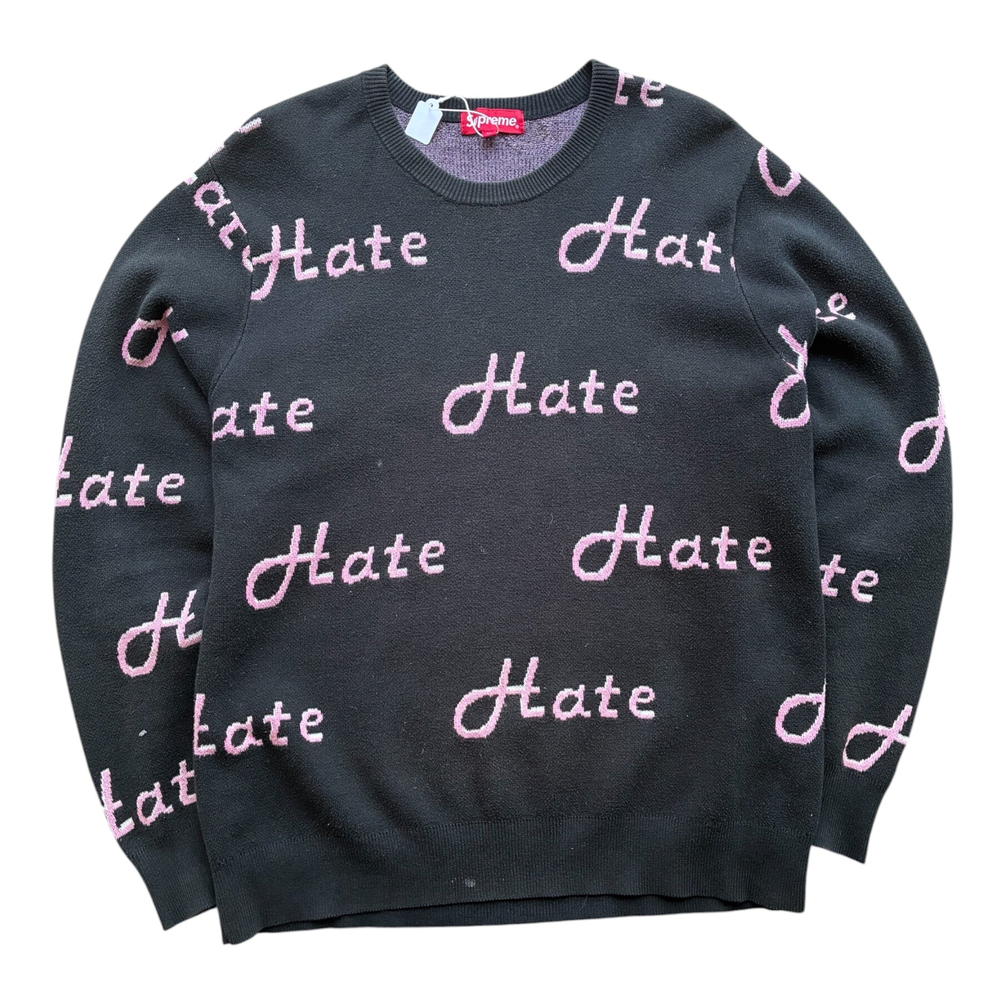 Supreme “HATE” Sweater (M)
