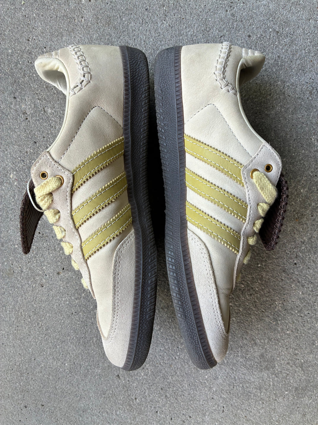 Adidas samba x Wales Bonner ECRU TINT BROWN" (38)