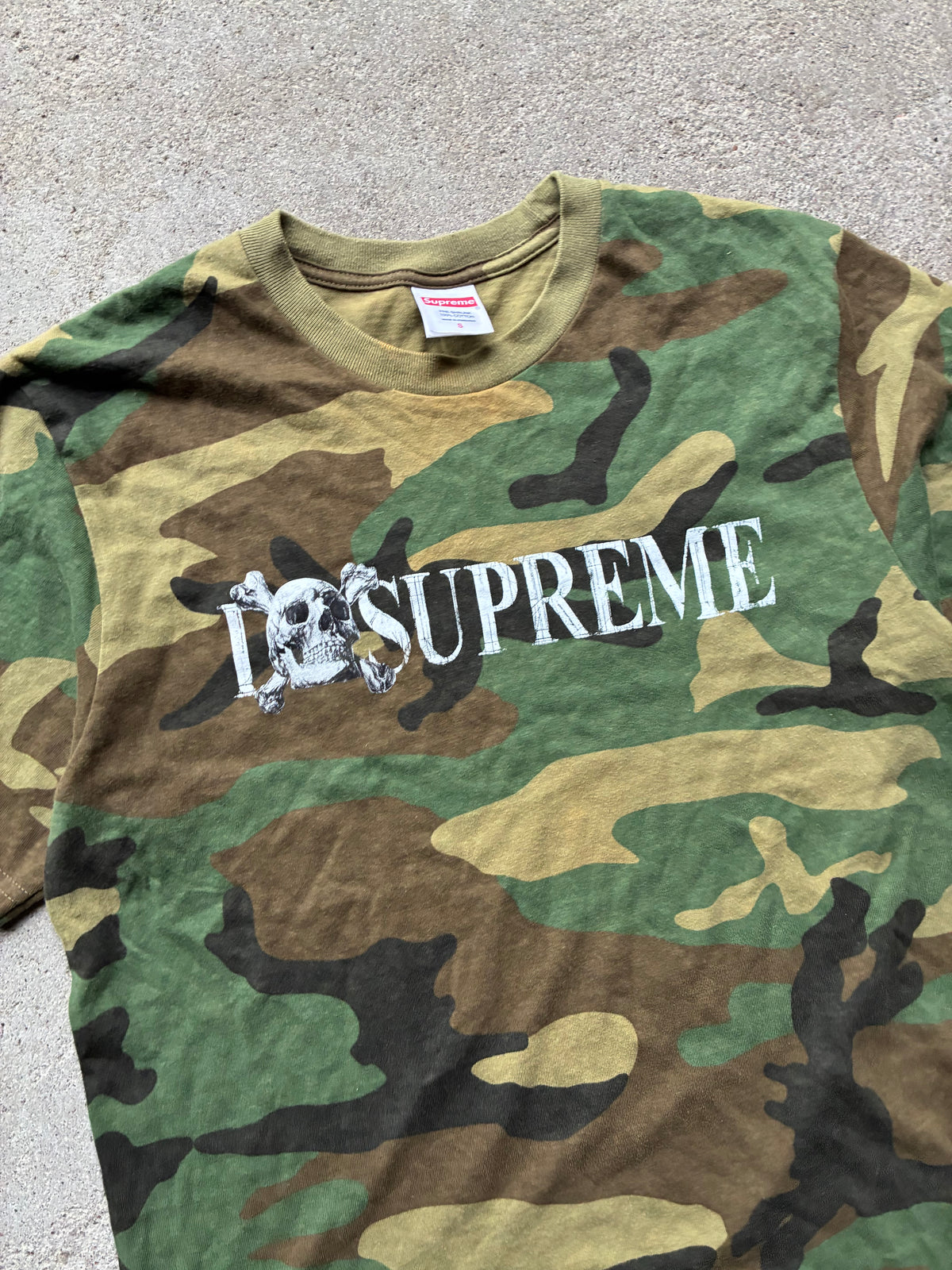 Supreme “SKULL FW25” Tee (S)