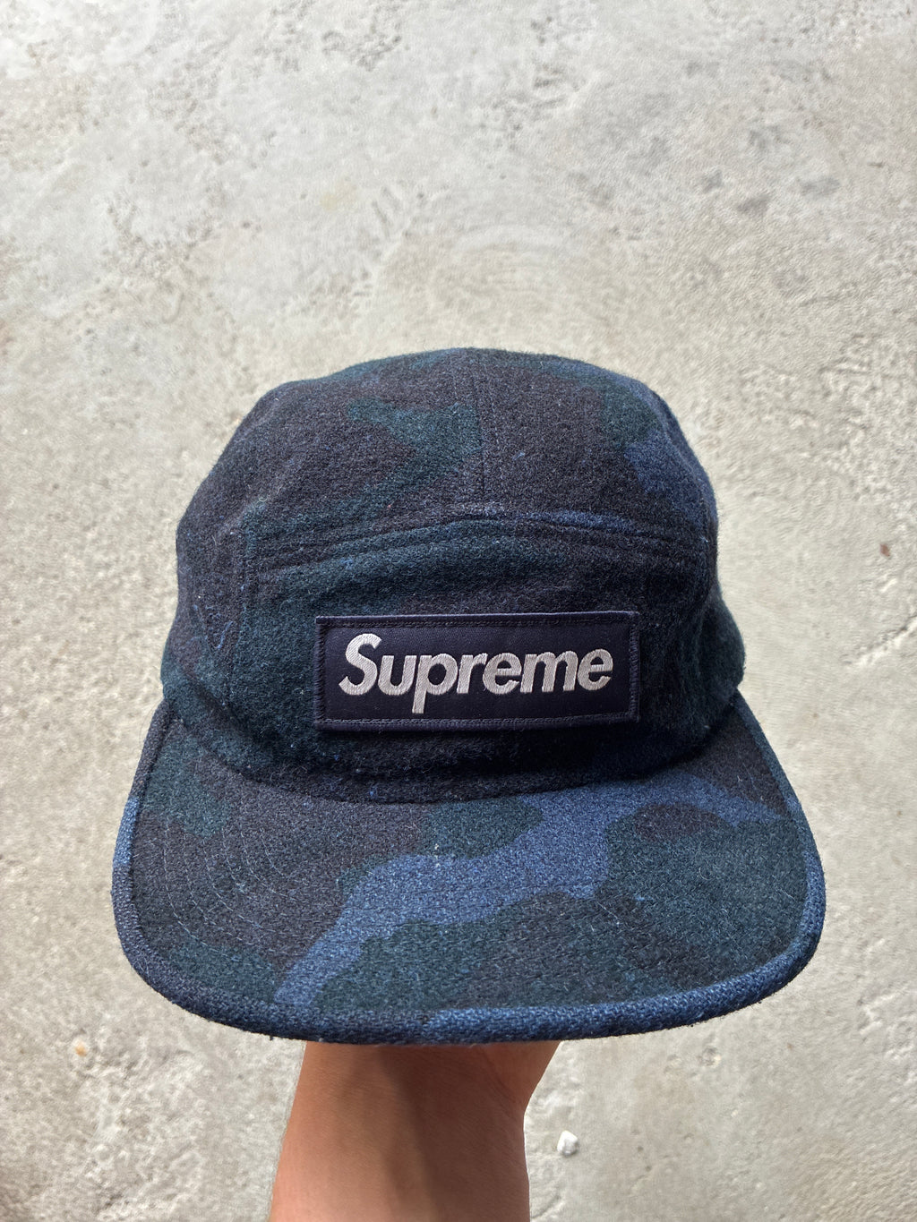 Supreme “CAMO WOOL” Camp Cap (Adjustable)