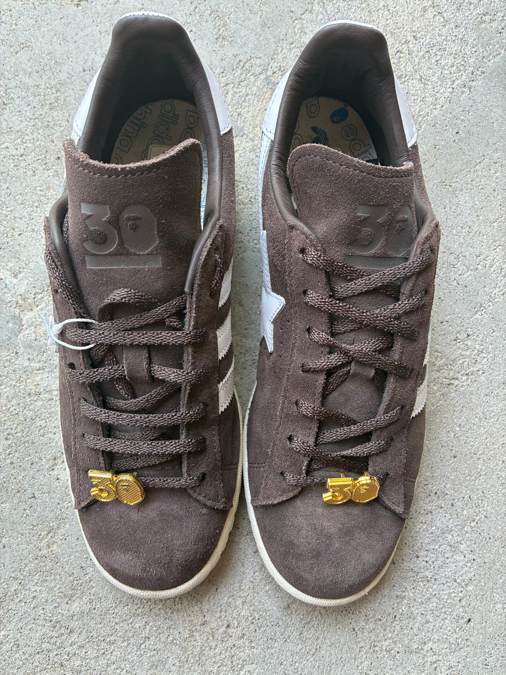 Adidas campus x Bape “30TH ANNIVERSARY” (40)