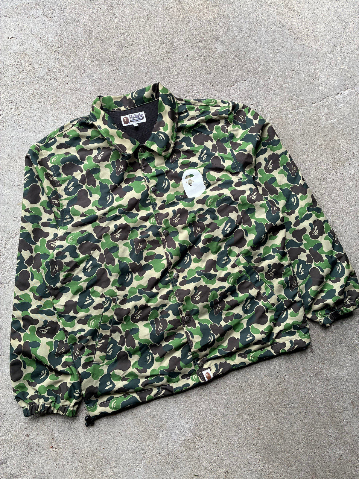 Bape “CAMO” Coach jacket (M)