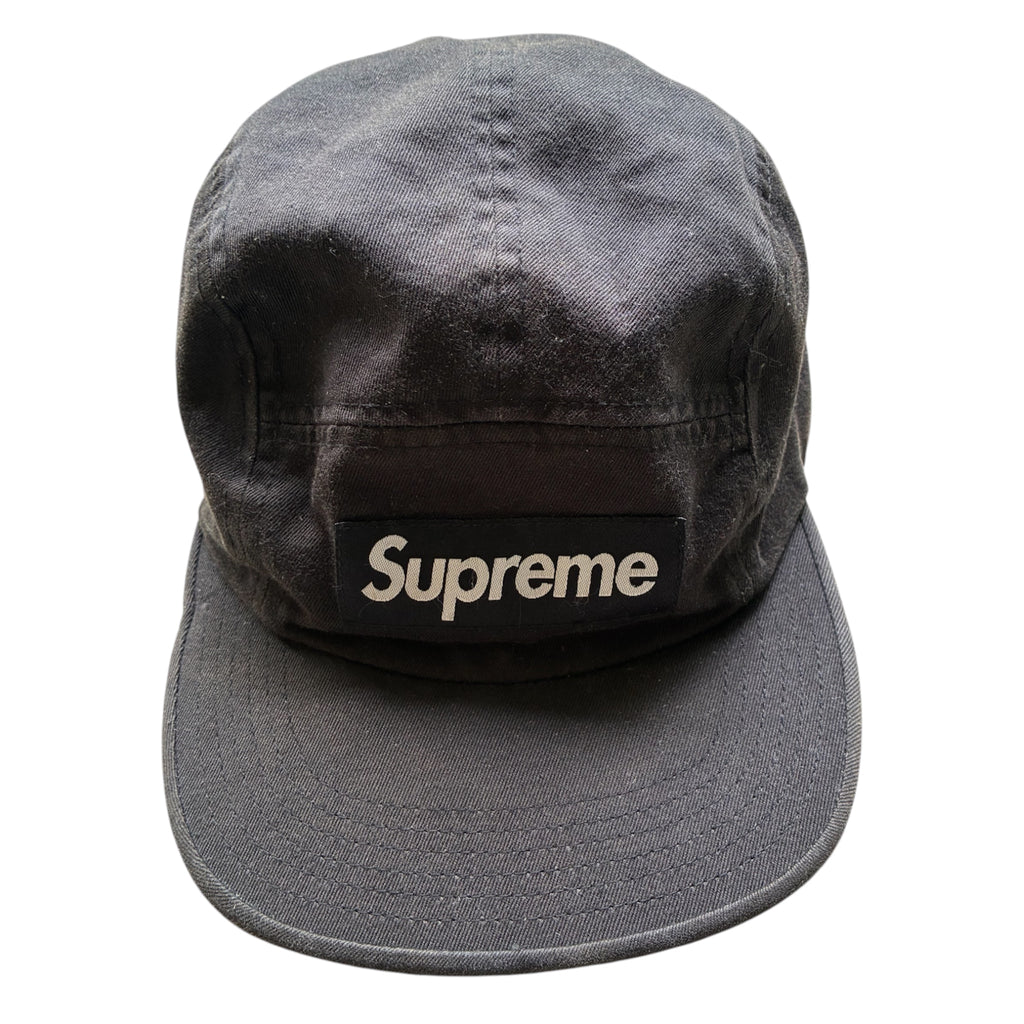 Supreme “BLACK” Camp Cap (Adjustable)