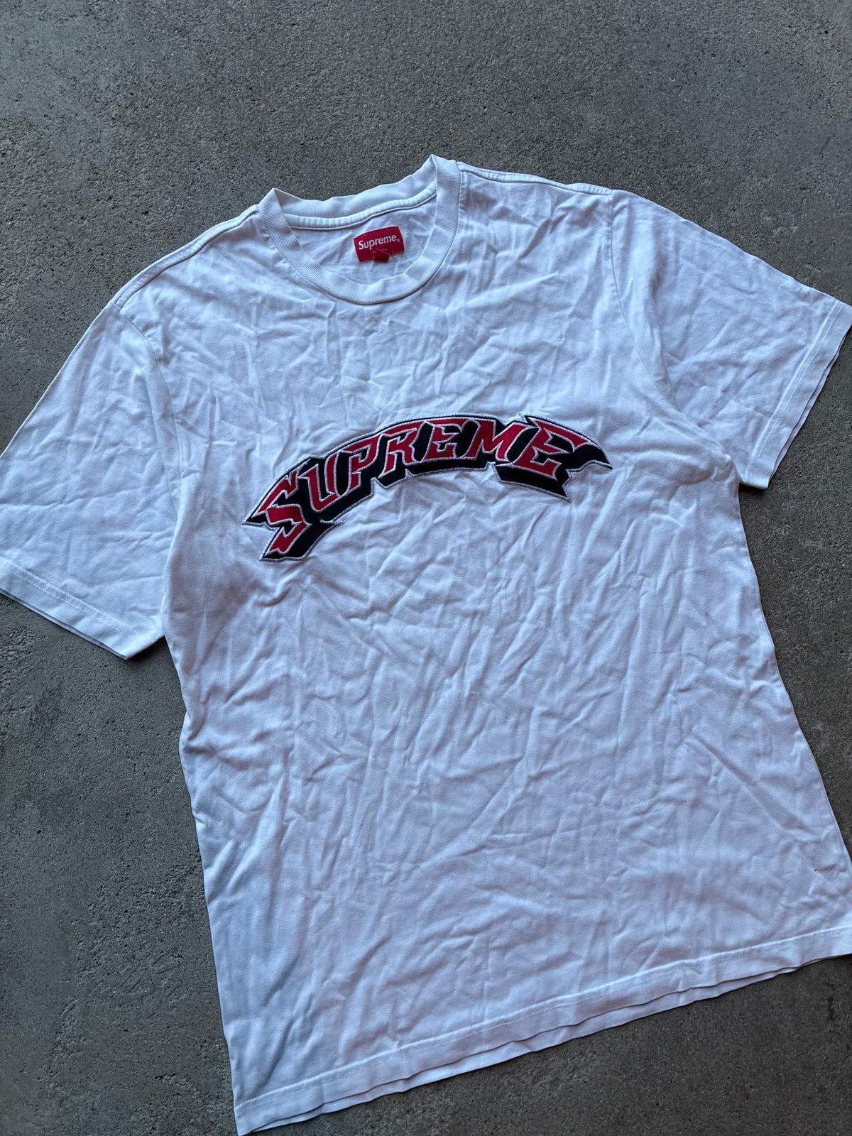 Supreme “APPLIQUE ARC S/S” Tee (M)