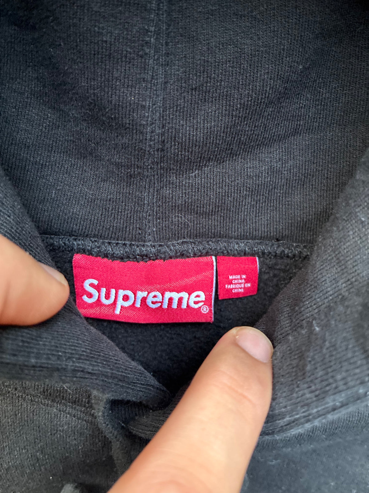 Supreme “COLLEGIATE PATCHWORK” Hoodie (XL)