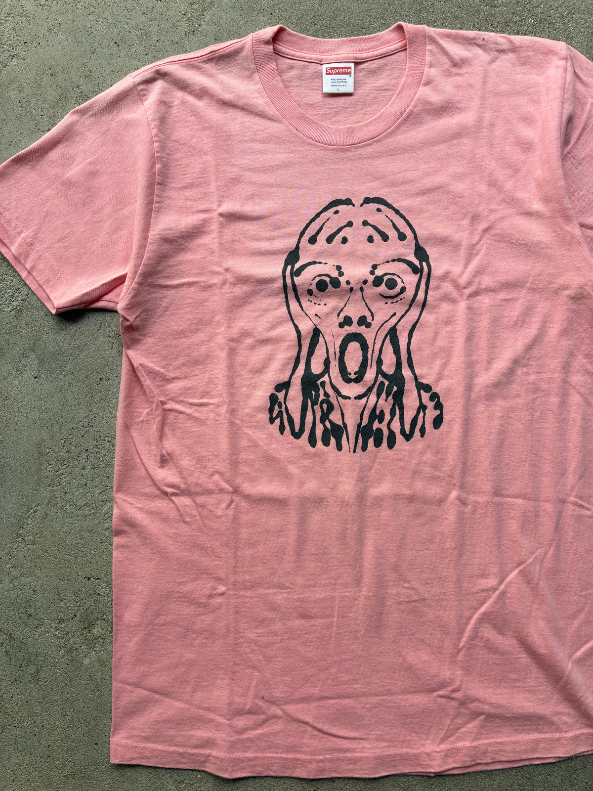 Supreme “SCREAM SS17” Tee (L)