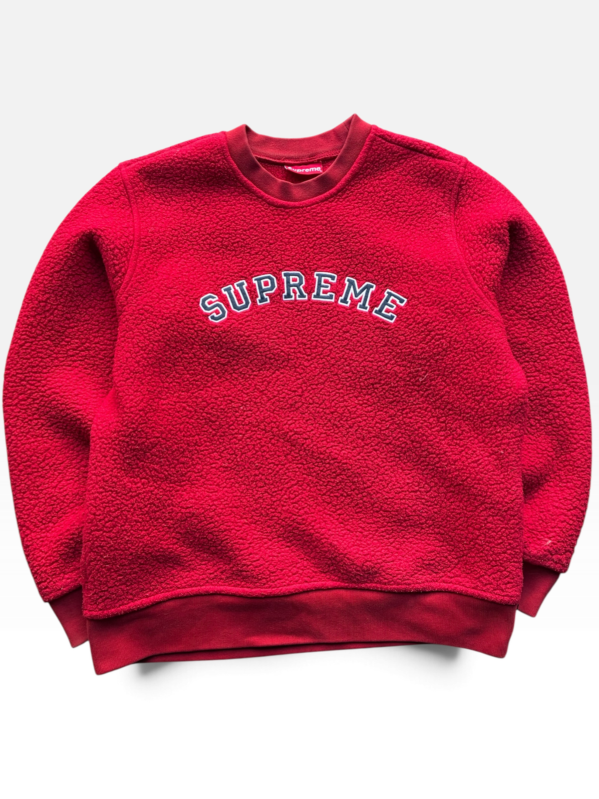 Supreme “POLARTEC DEEP PILE” Crewneck (M)