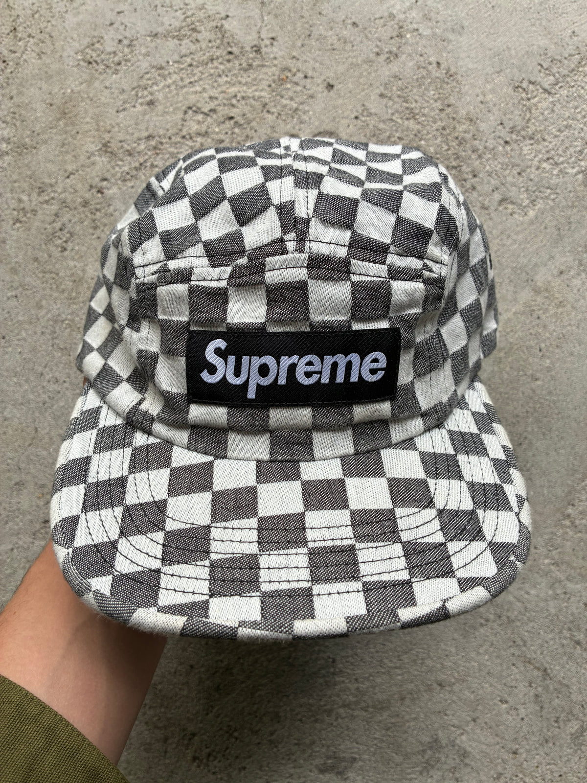 Supreme “PLAID” Camp Cap (Adjustable)