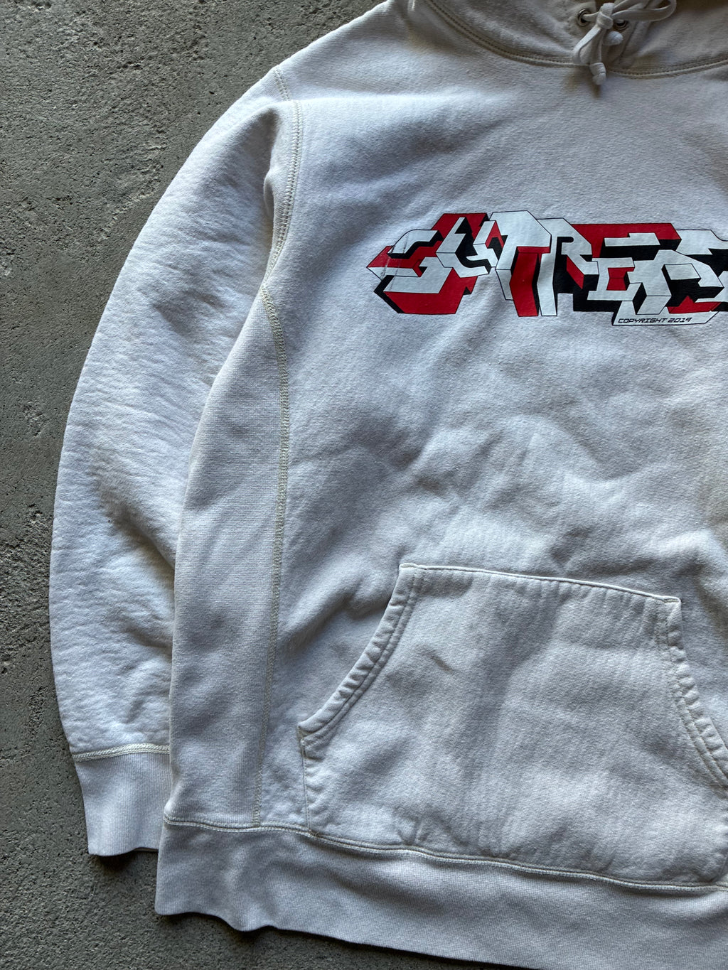 Supreme “DELTA LOGO” Hooded Hoodie (L)