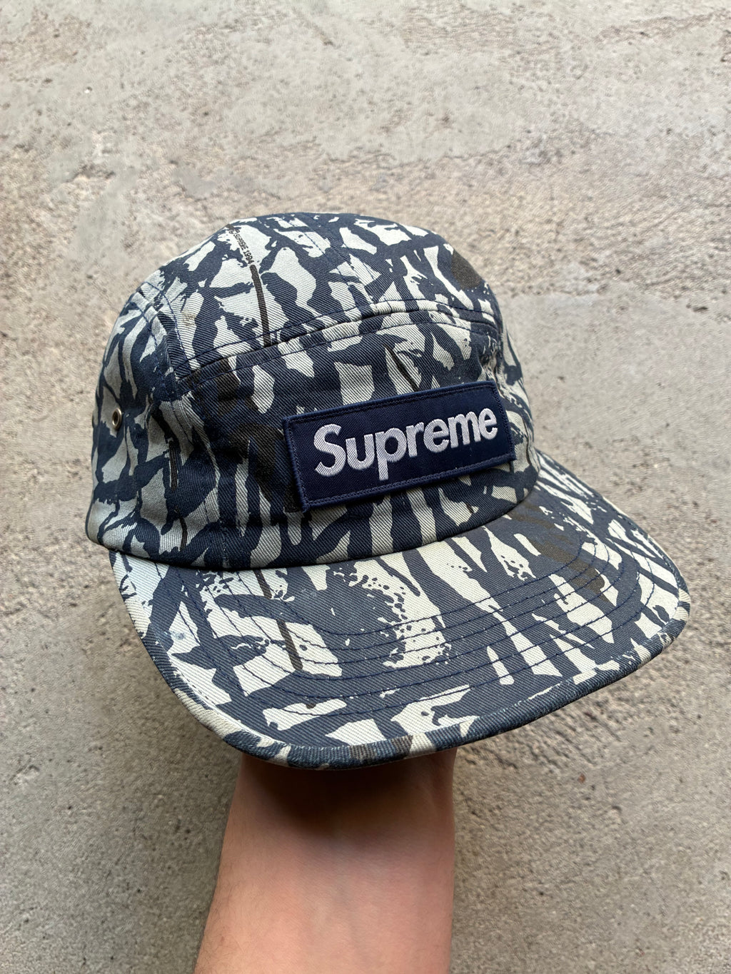 Supreme “RED CAMO SS13” Camp cap (Adjustable)