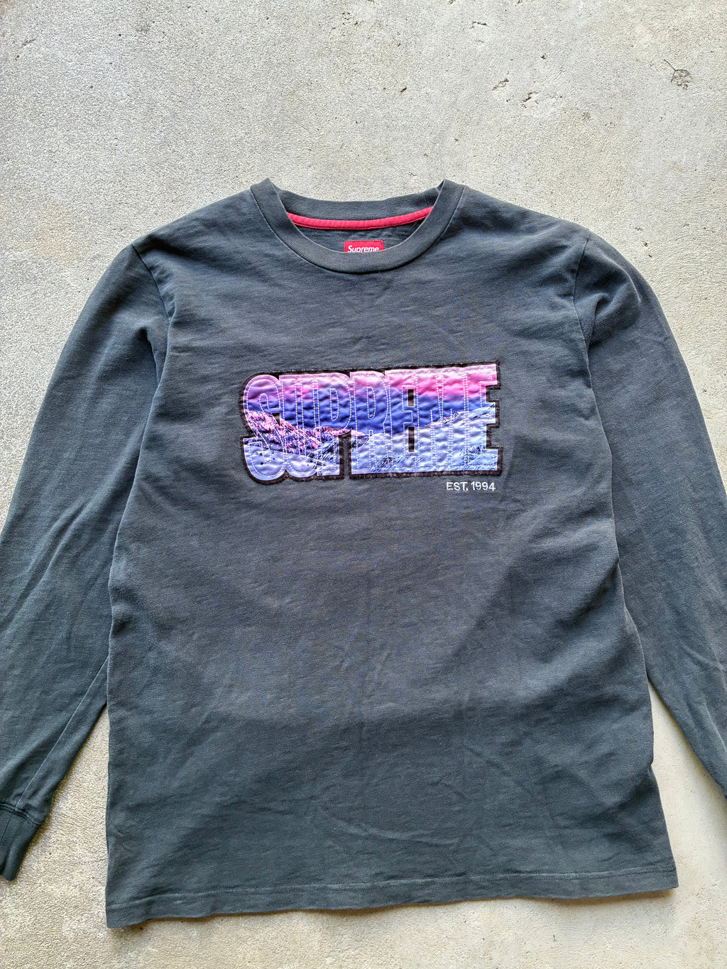 Supreme “MOUNTAIN LOGO” Long Sleeve (L)