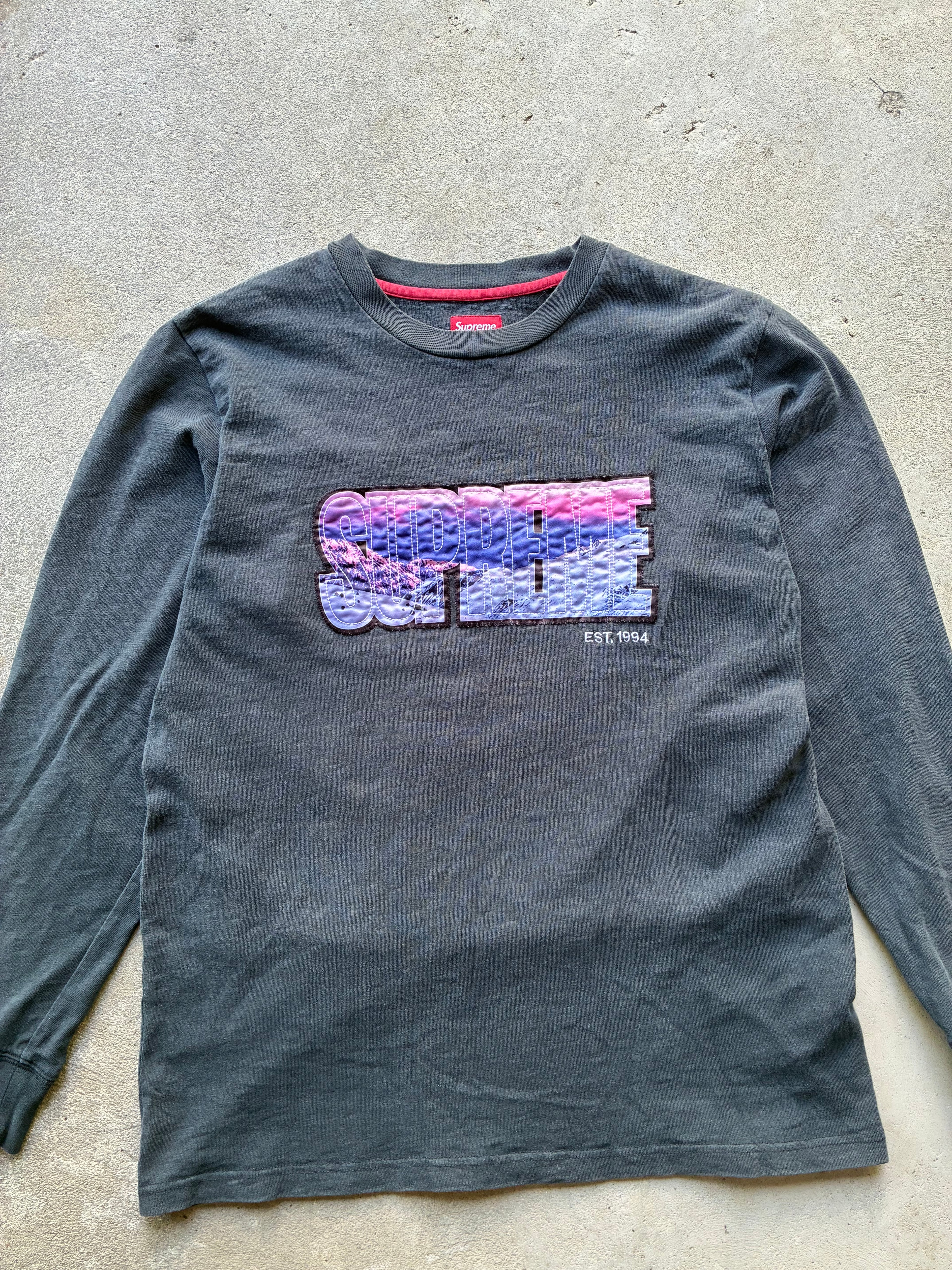 Supreme “MOUNTAIN LOGO” Long Sleeve (L)