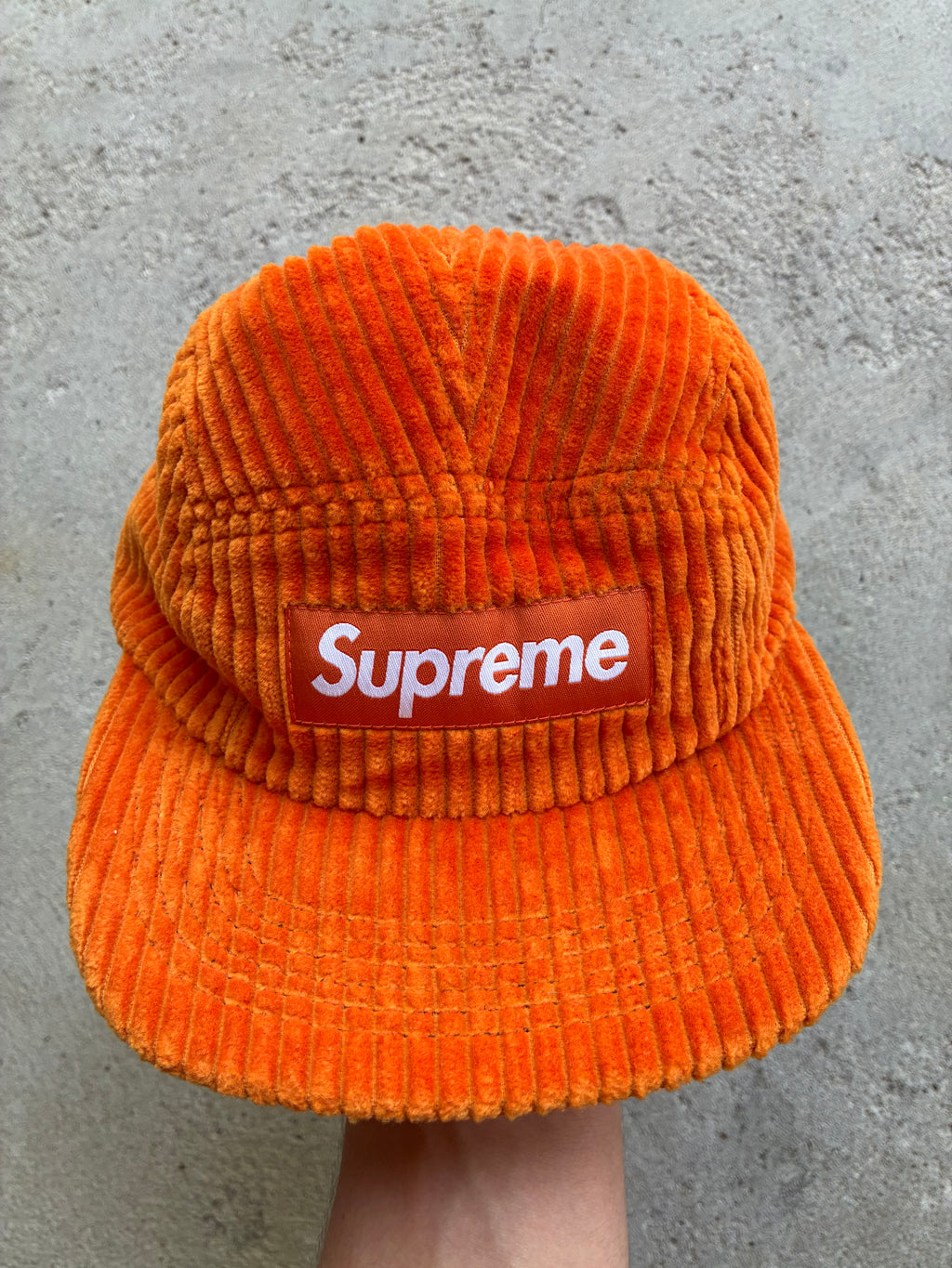 Supreme “ORANGE” Camp Cap (Adjustable)