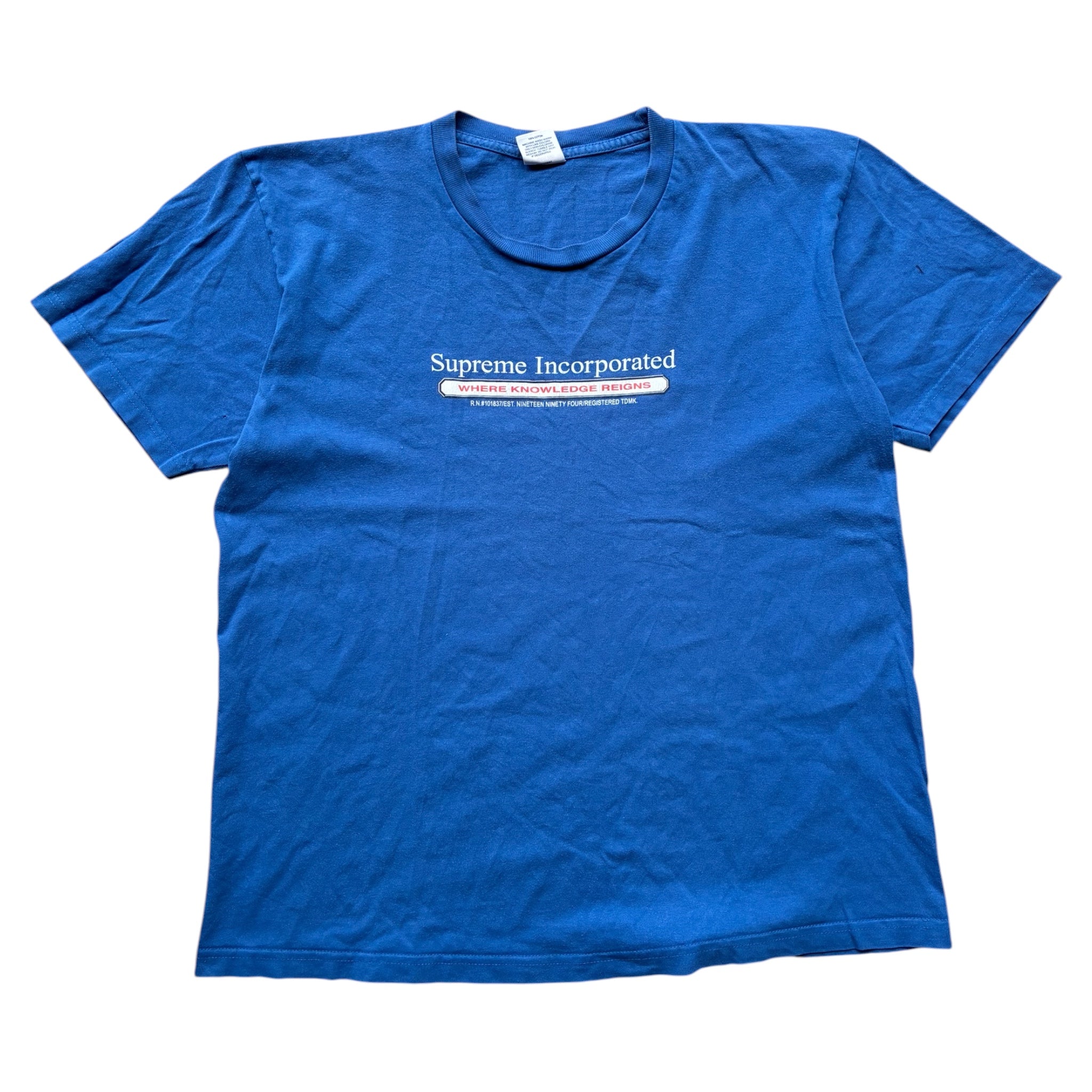 Supreme “INCORPORATED” Tee (M)