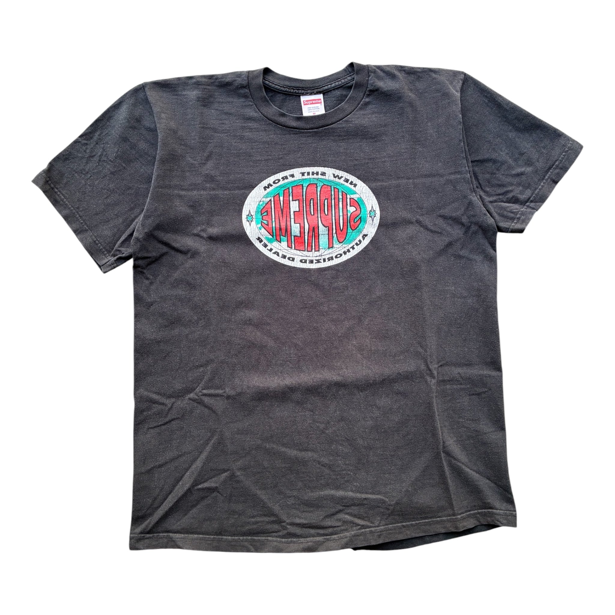 Supreme "NEW SH*T FROM AUTHORiZED DEALER” Tee (M)