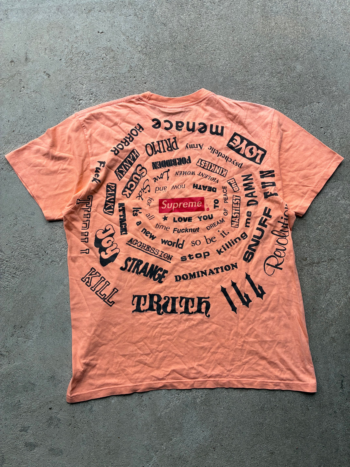 Supreme “SPIRAL” Tee (L)