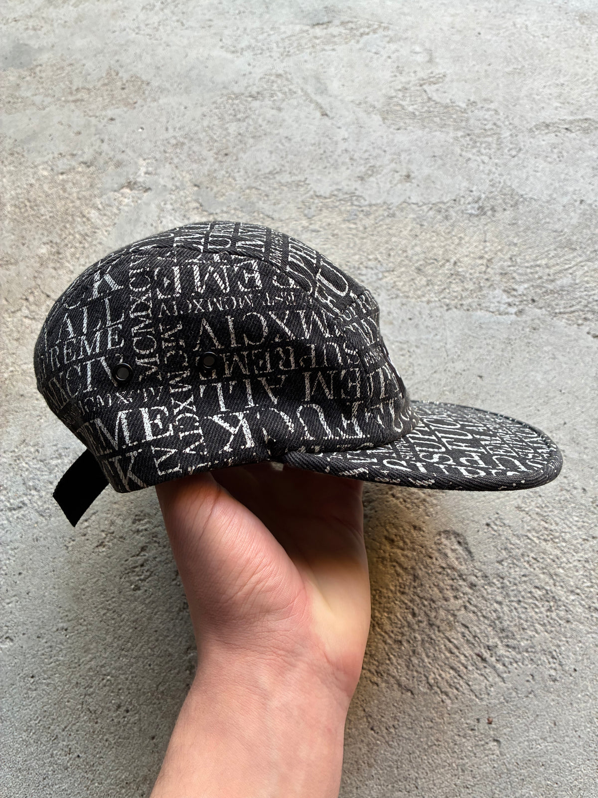 Supreme “F*** EM ALL” Camp Cap (Adjustable)