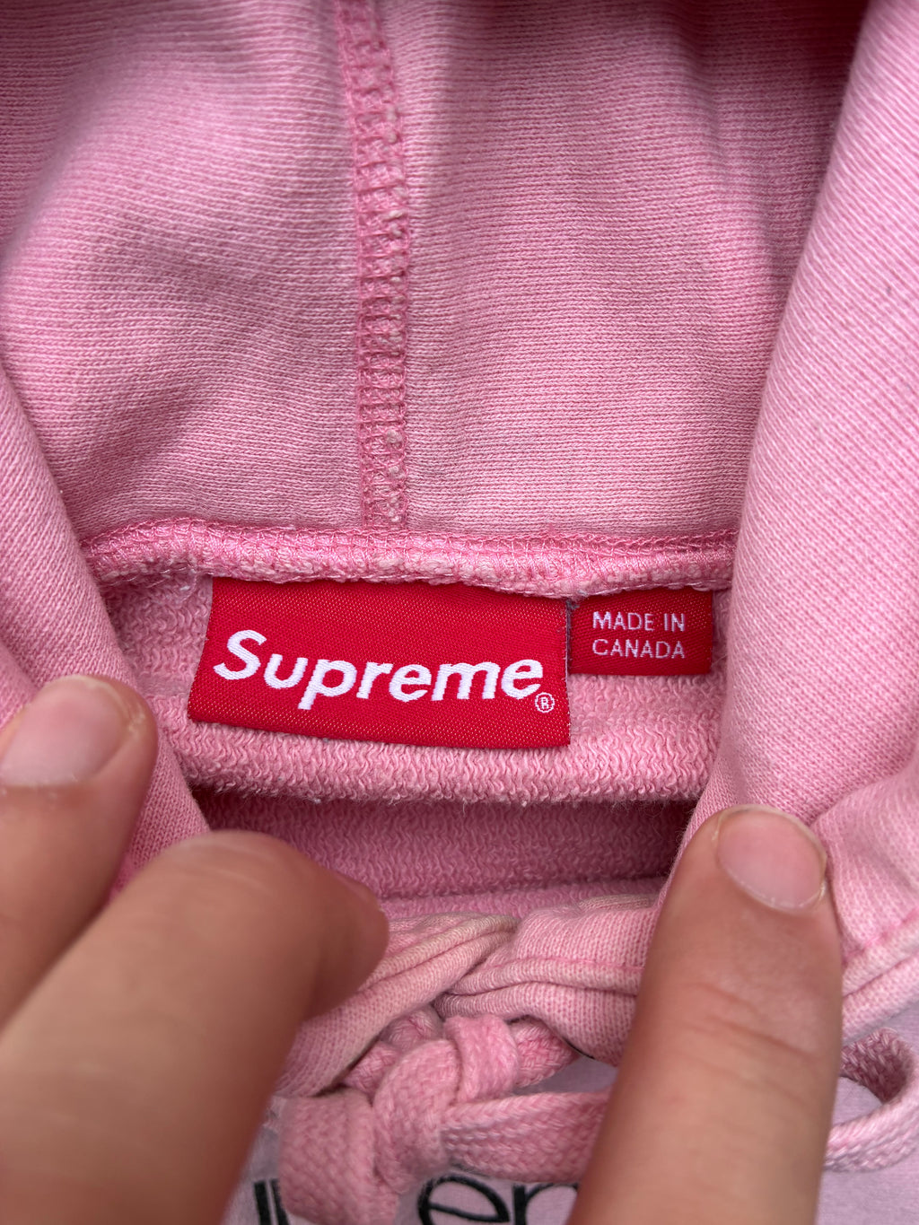 Supreme “PINK NEW YORK” Hoodie (M)