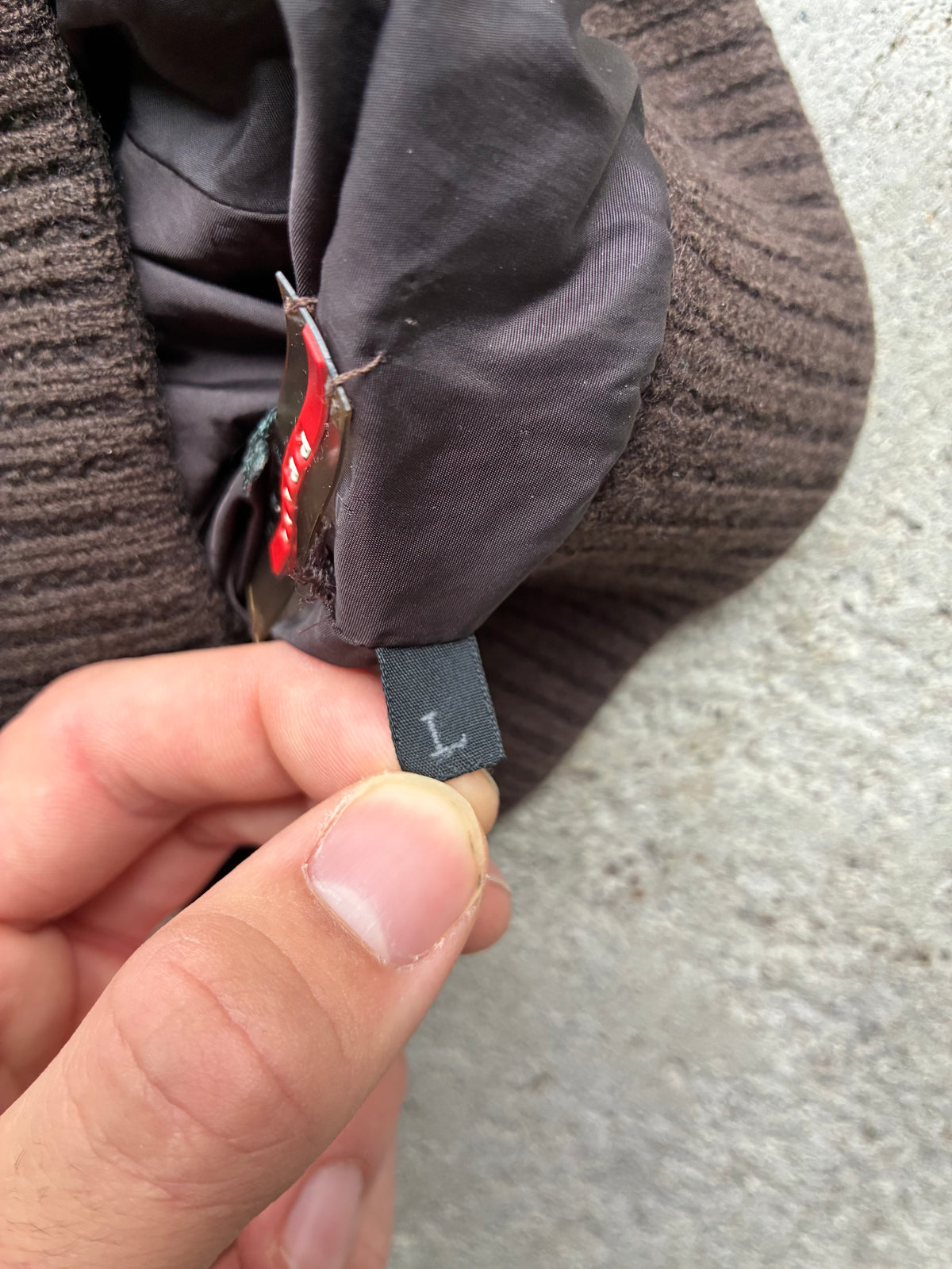 Vintage Prada beanie (L)