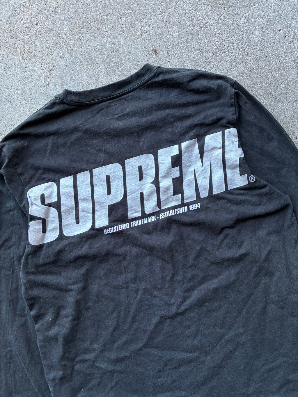 Supreme “TRADEMARK” Long Sleeve (M)