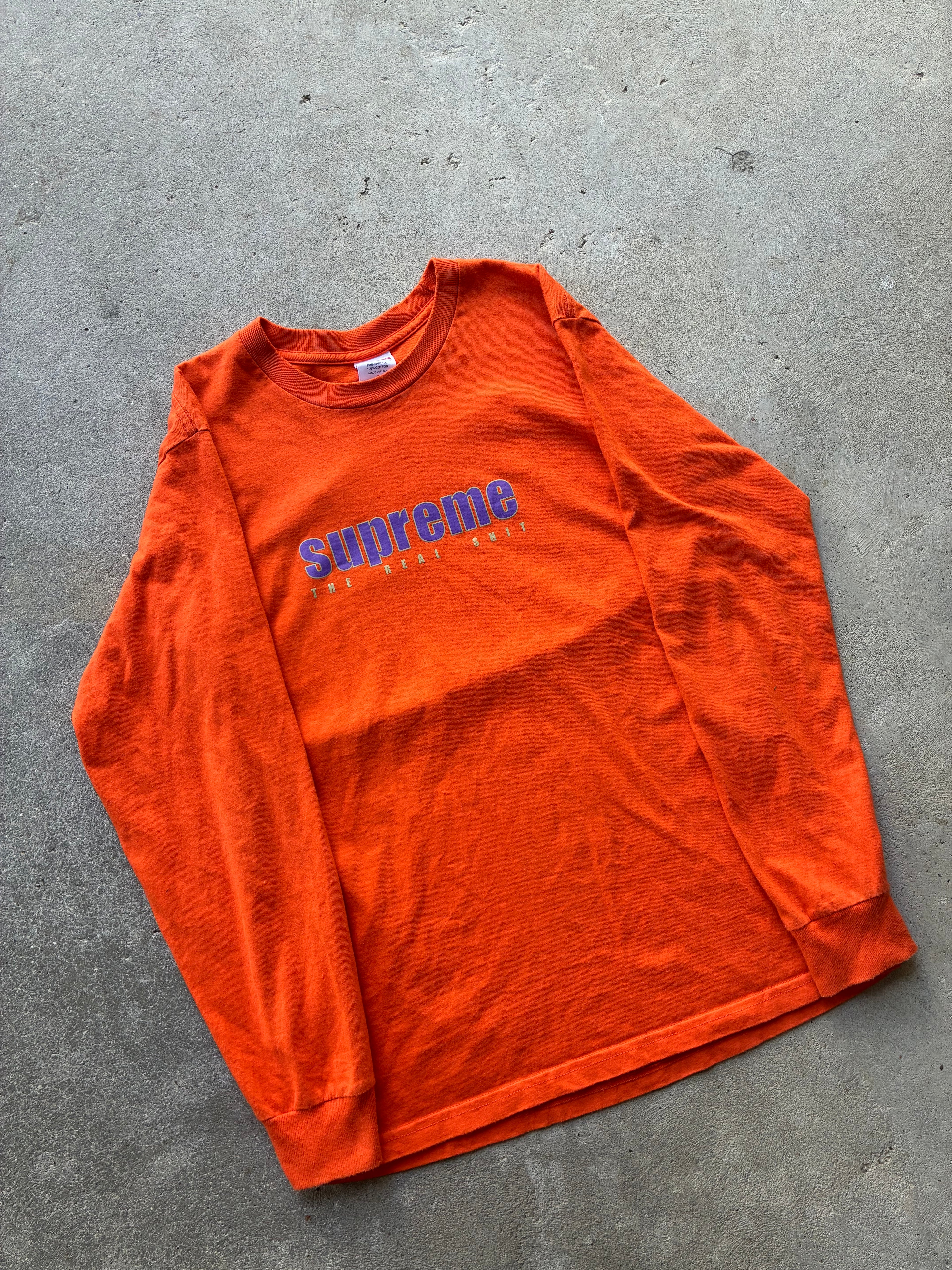 Supreme “THE REAL SH*T L/S” Long Sleeve (S)