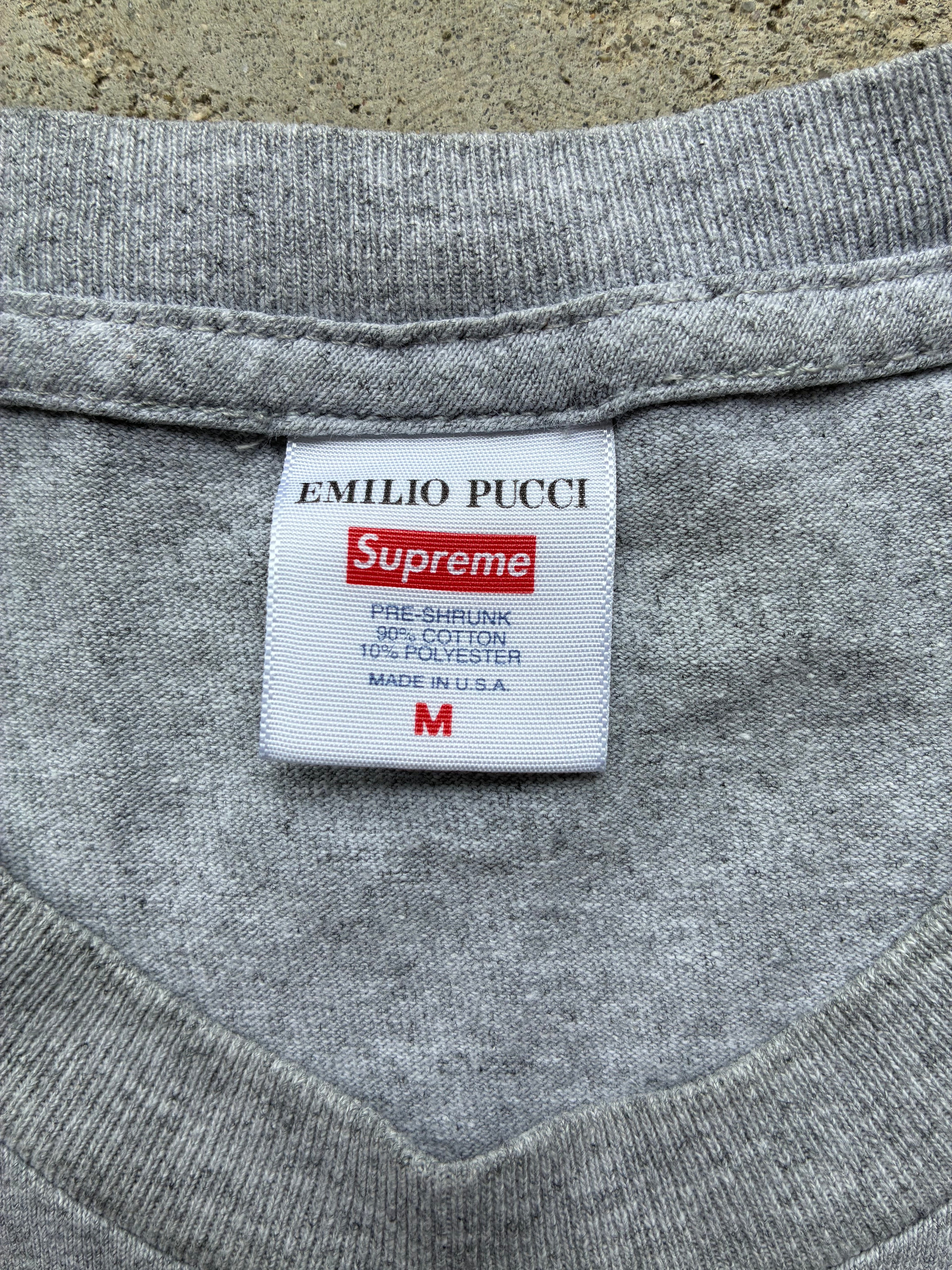 Supreme “EMILLIO PUCCI” Box Logo Tee (M)