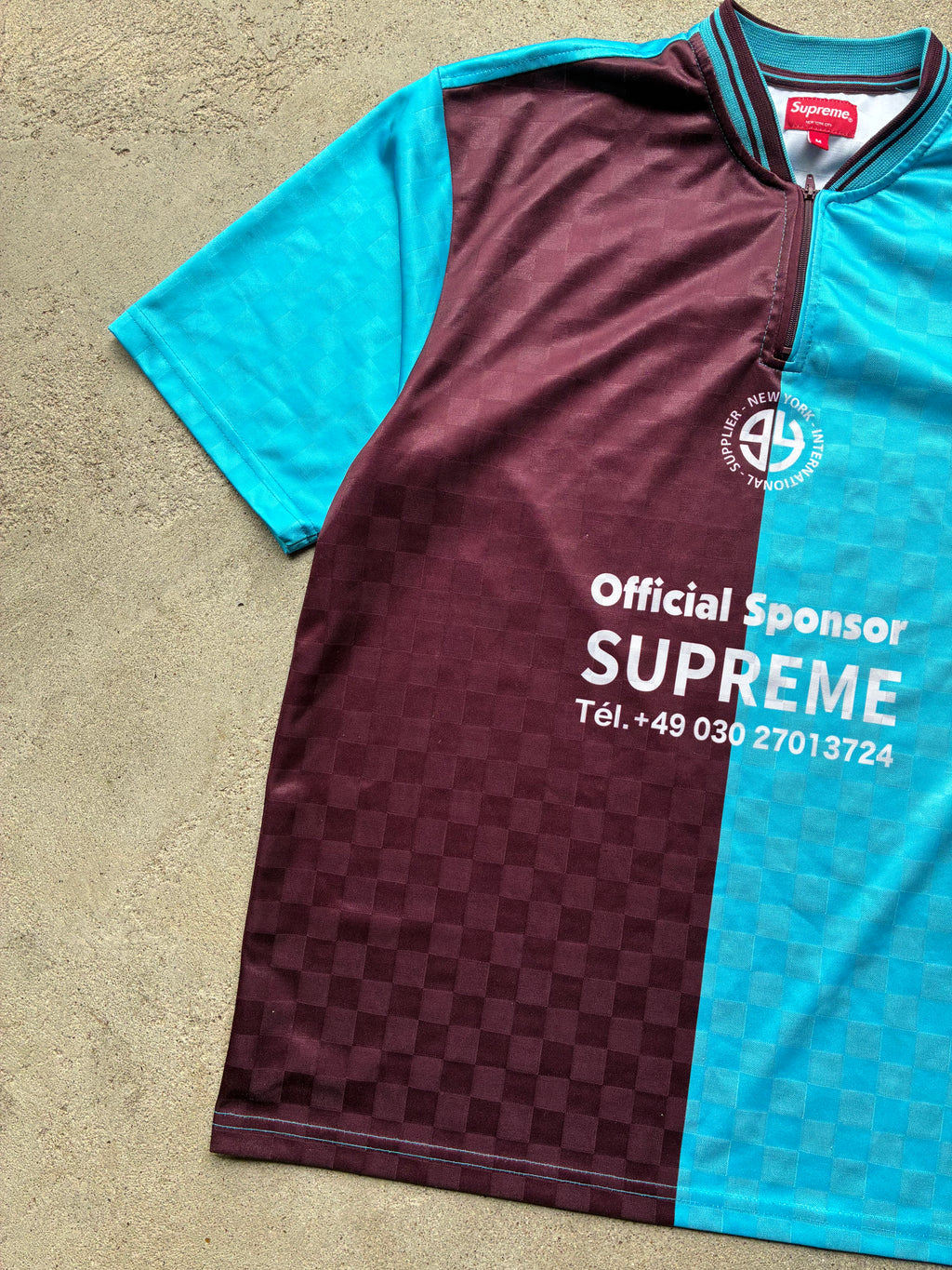 Supreme “SPLIT SOCCER” Jersey (M)