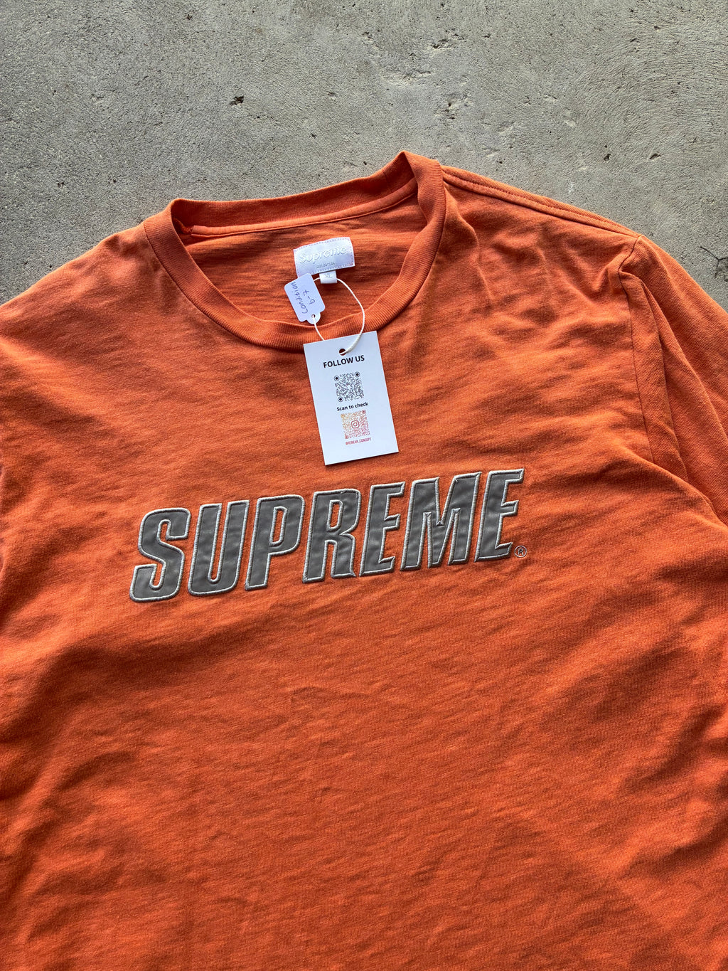 Supreme “METALLIC L/S REFLECTIVEE” Long Sleeve (XL)