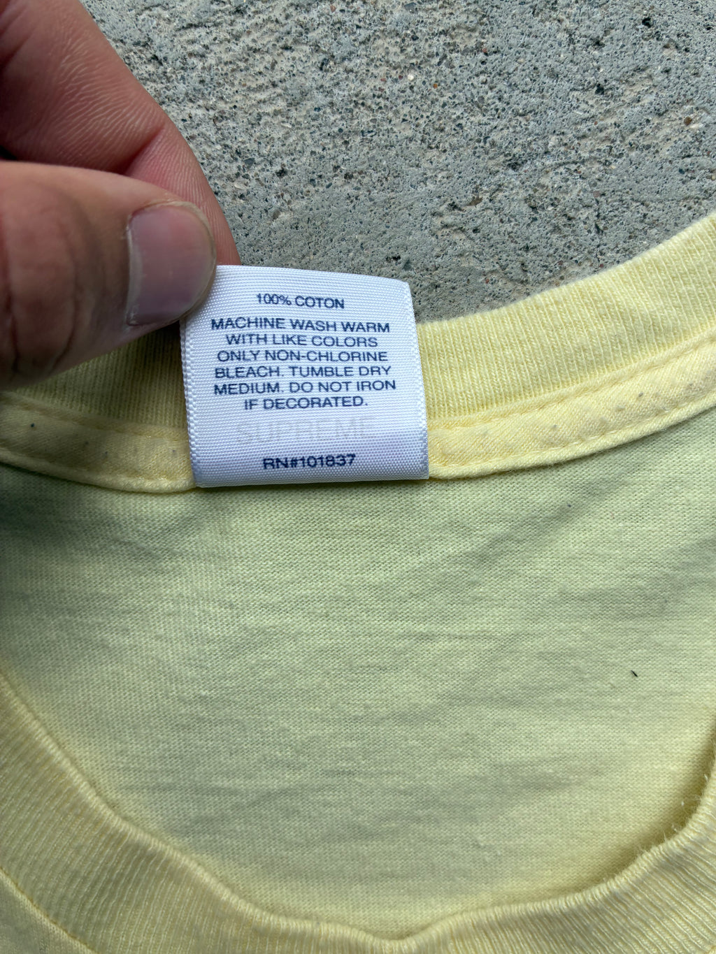Supreme “NAOMI SS20” Tee (XL)