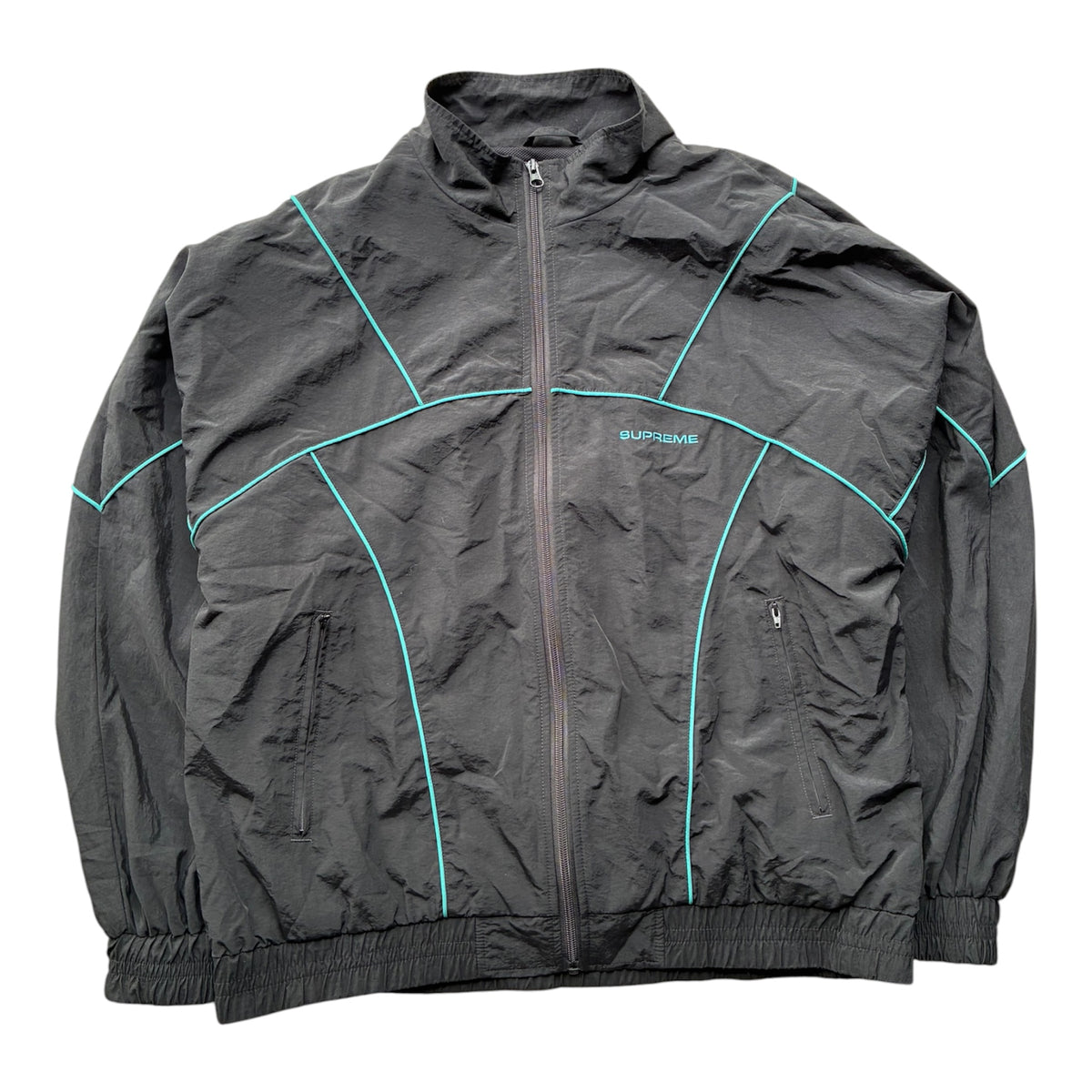 Supreme “PIPING SS19” Track Jacket (L)