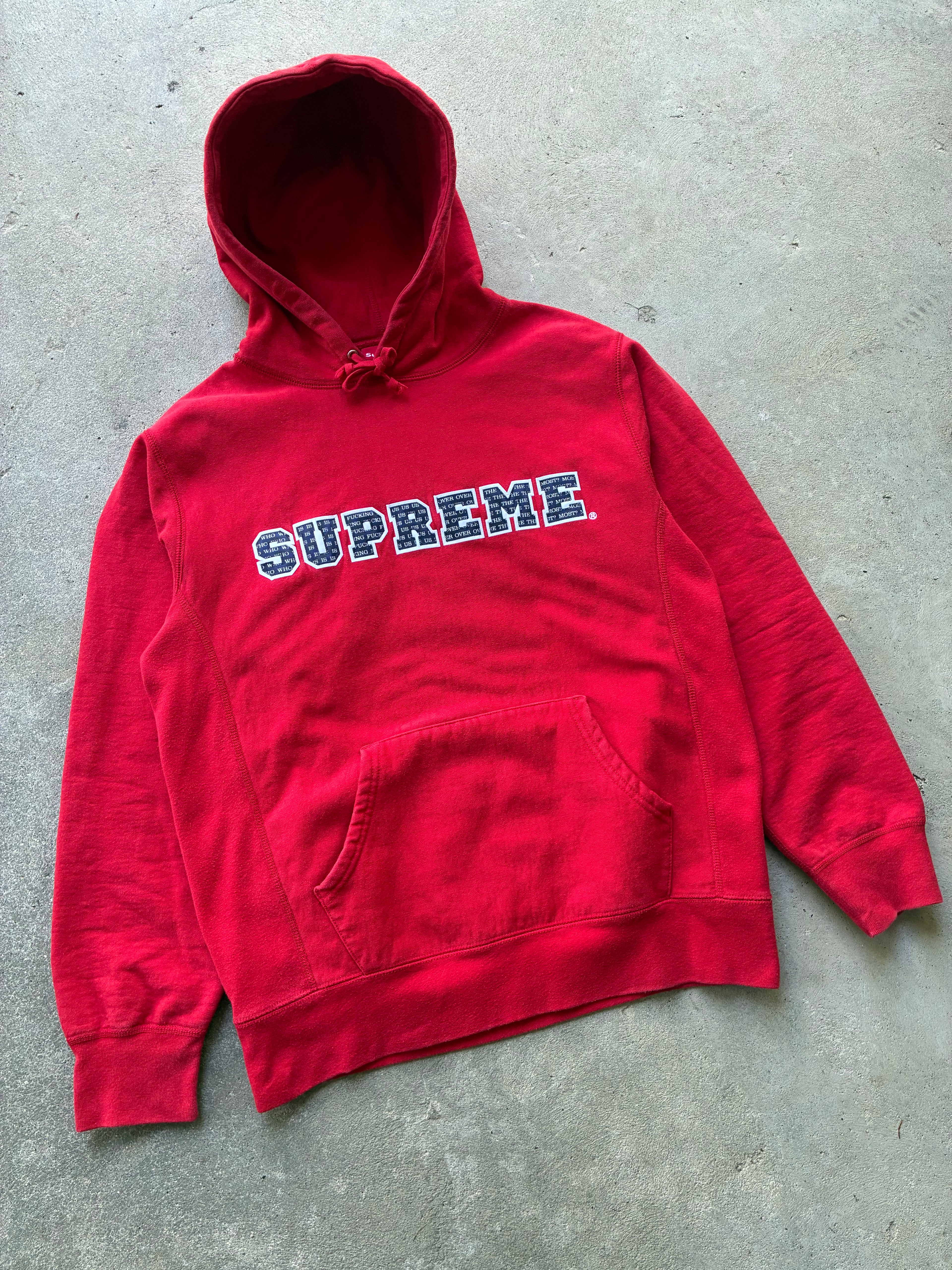 Supreme “THE MOST HOODED” hoodie (L)