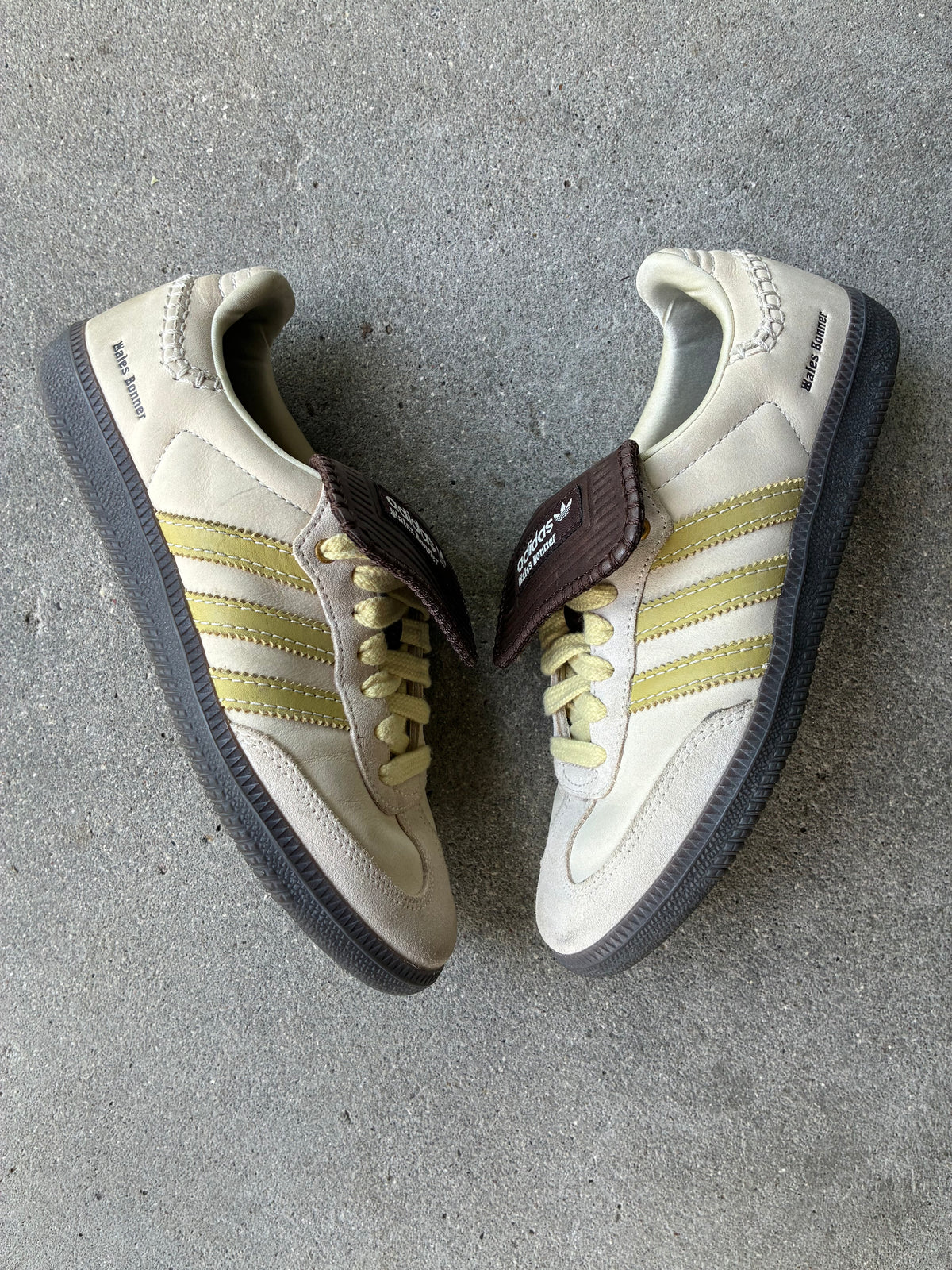 Adidas samba x Wales Bonner ECRU TINT BROWN" (38)