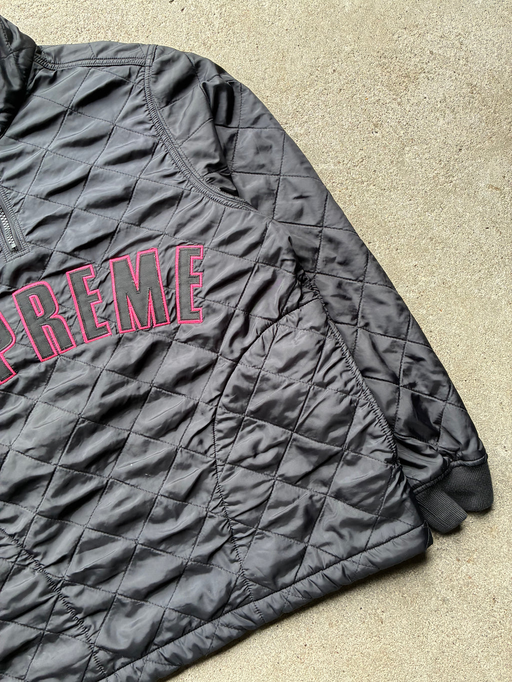 Supreme “HALF ZIP UP ARC LOGO” jacket (S)