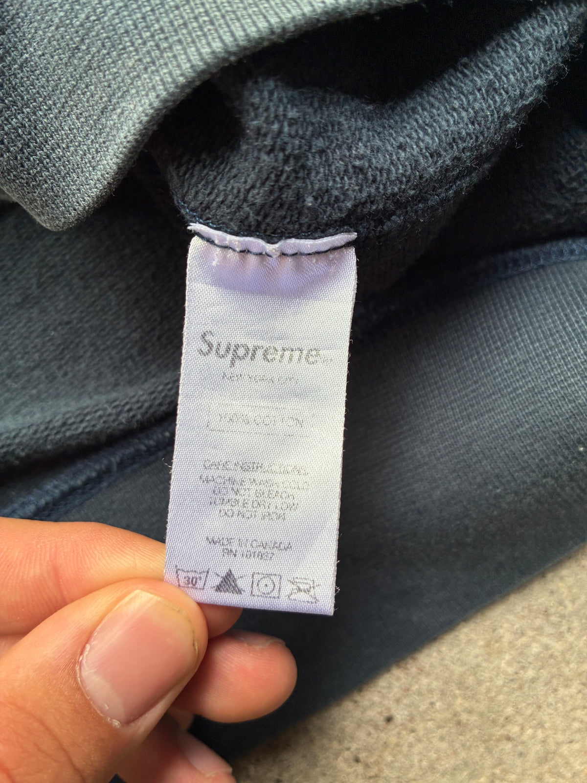 Supreme “LOGO” Langærmet (L)