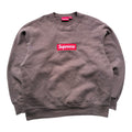 Supreme “ BROWN BOX LOGO” Crewneck (M)