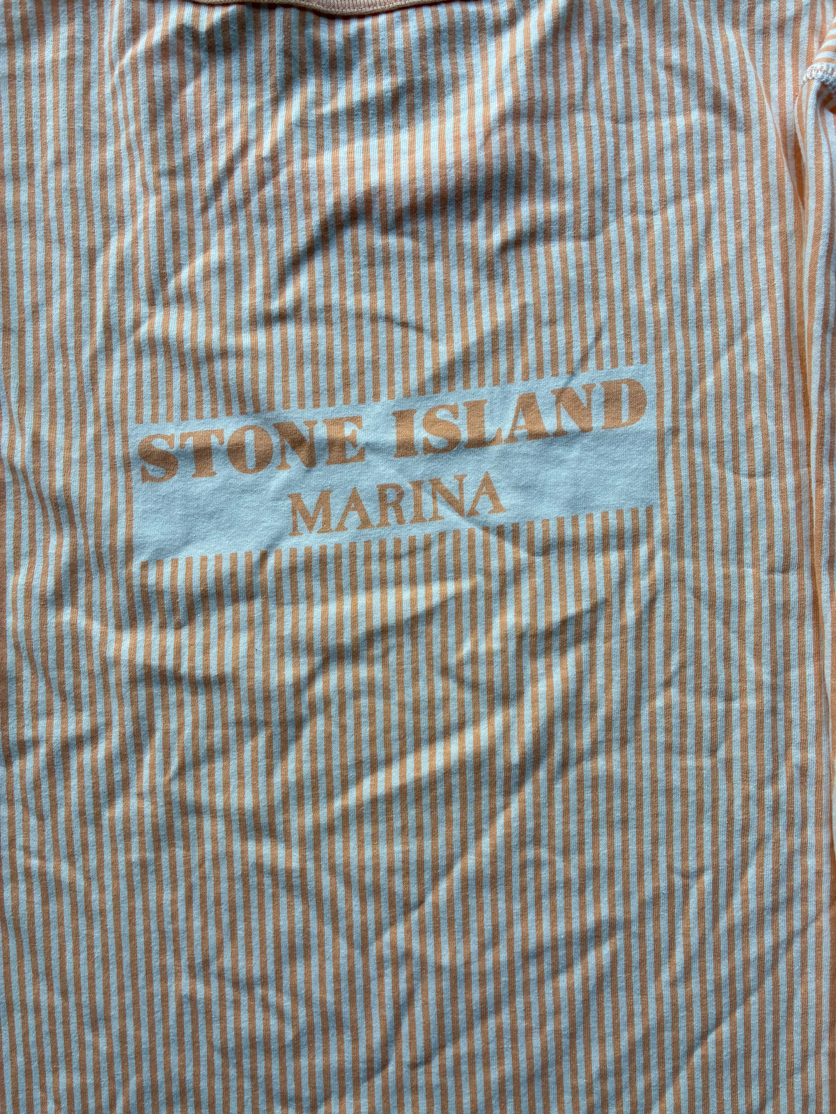 Peach Stone Island Marina Long Sleeve (L)