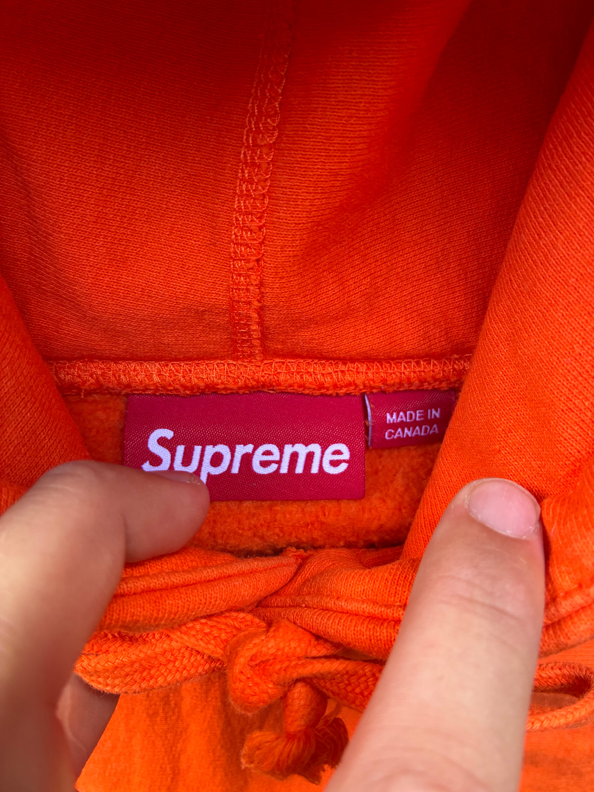 Supreme “ORANGE FW24” Box Logo Hoodie (S)