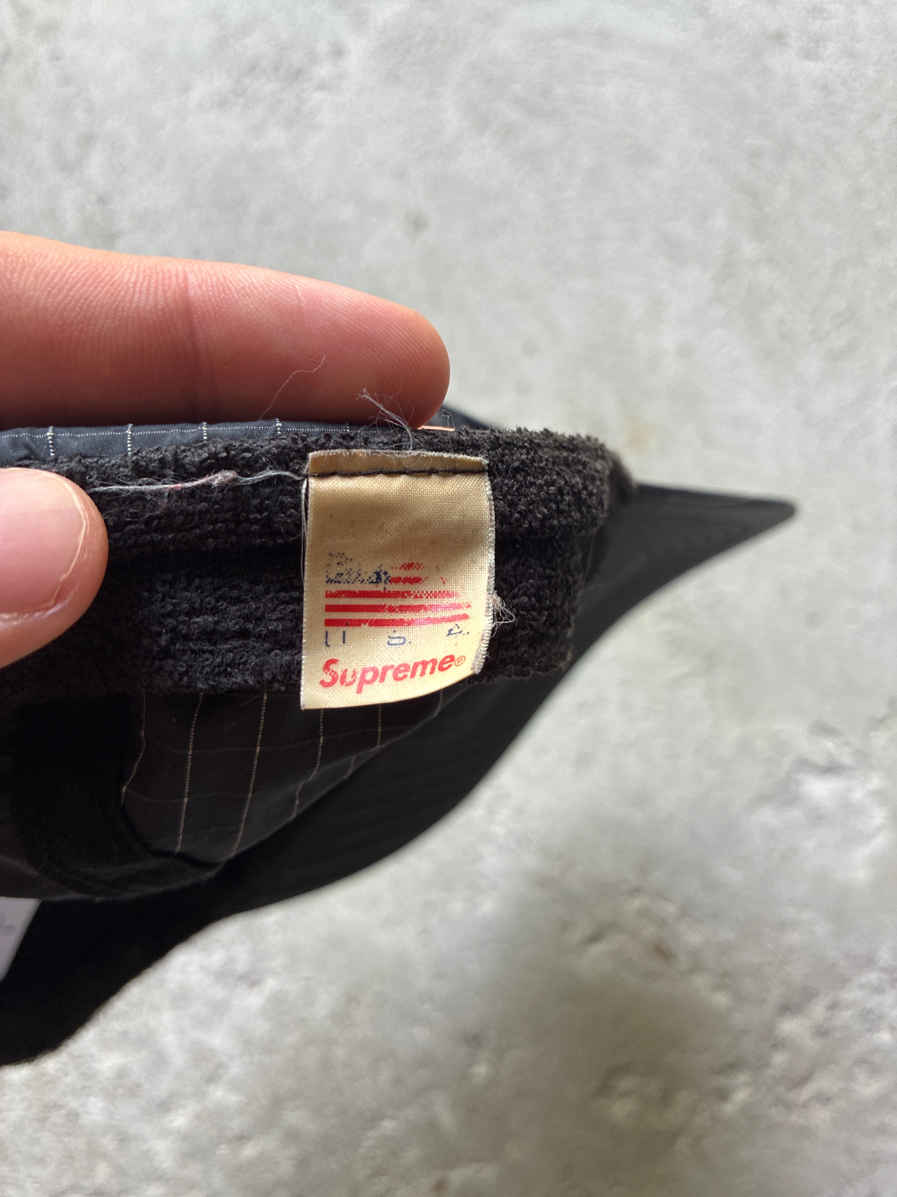 Supreme cap “RIPSTOP” camp cap (Adjustable spænde)