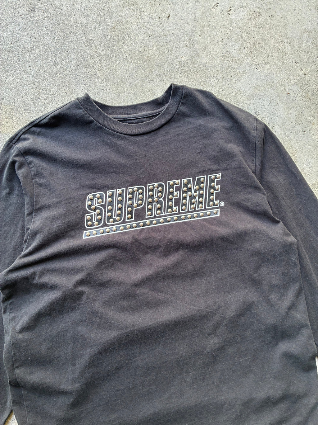 Supreme “STUDDED” Long Sleeve (L)