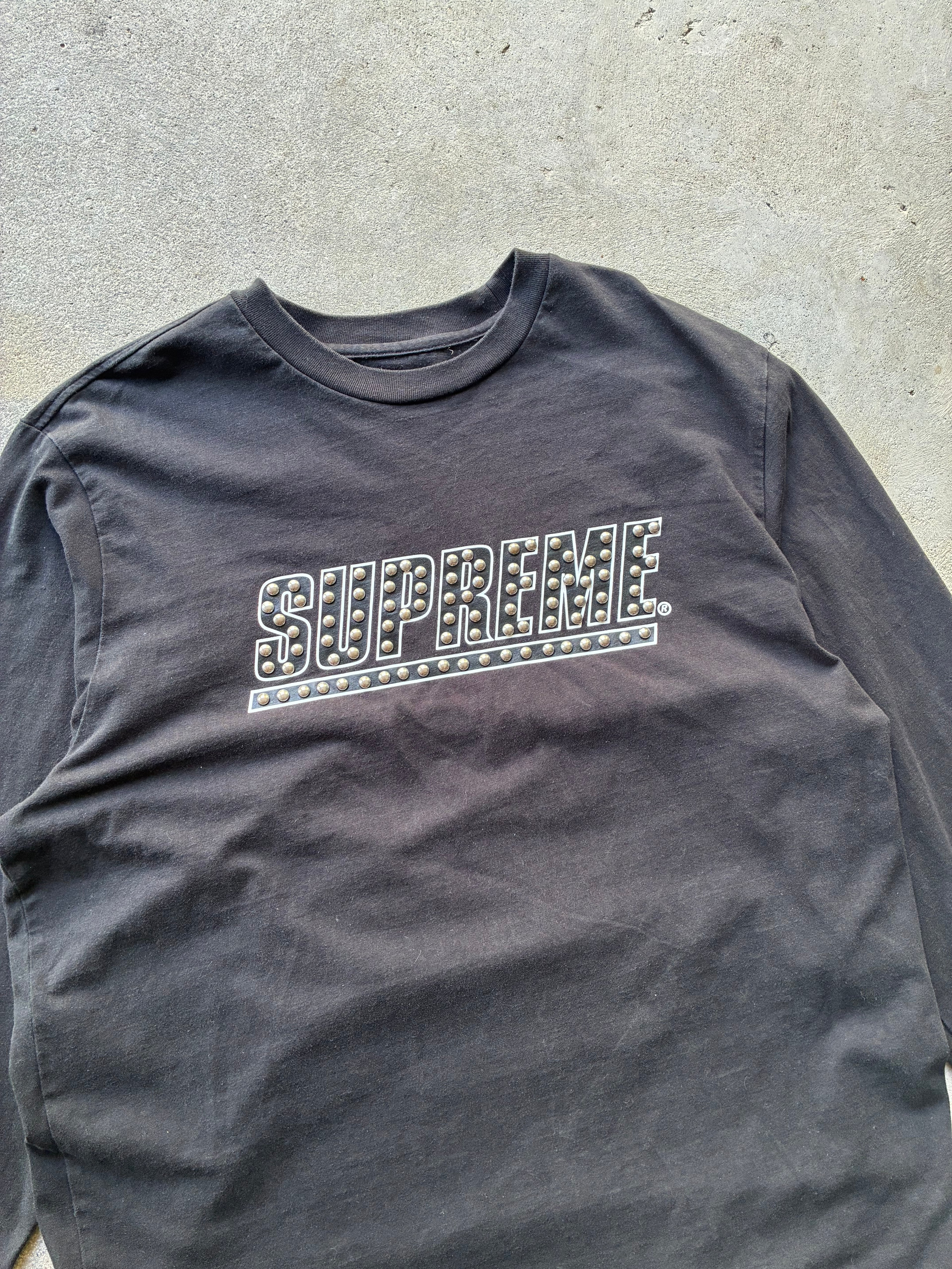 Supreme “STUDDED” Long Sleeve (L)