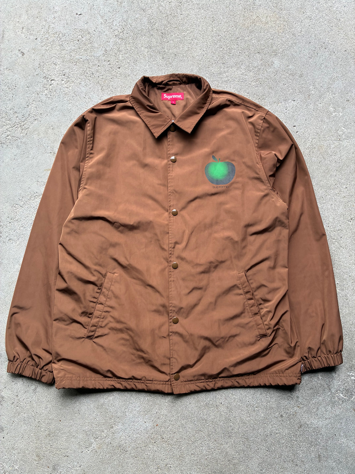 Supreme “APPLE LOGO” Coach Jacket (L)