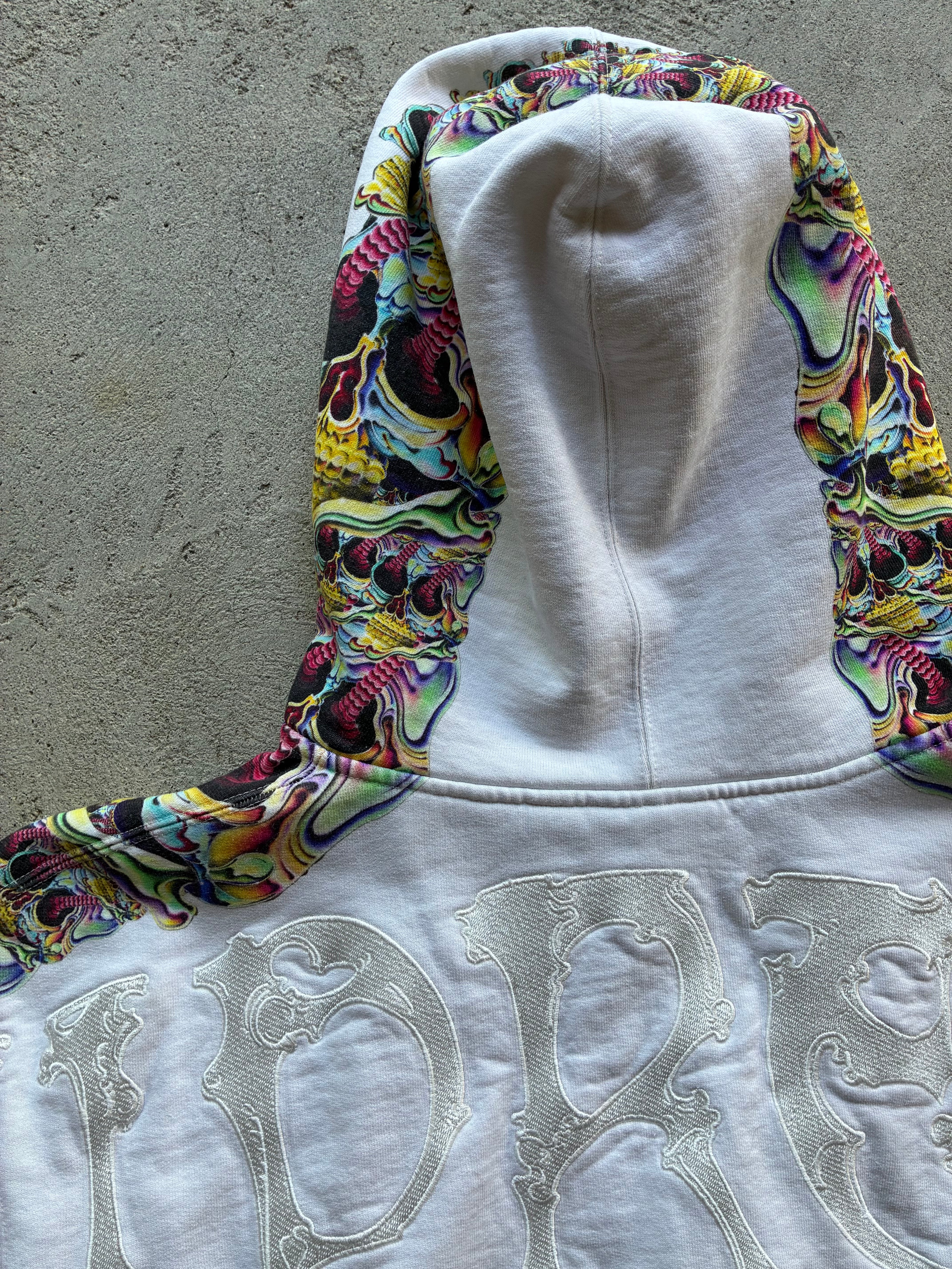 Supreme “SKULLS” Zip Up Hoodie (L)